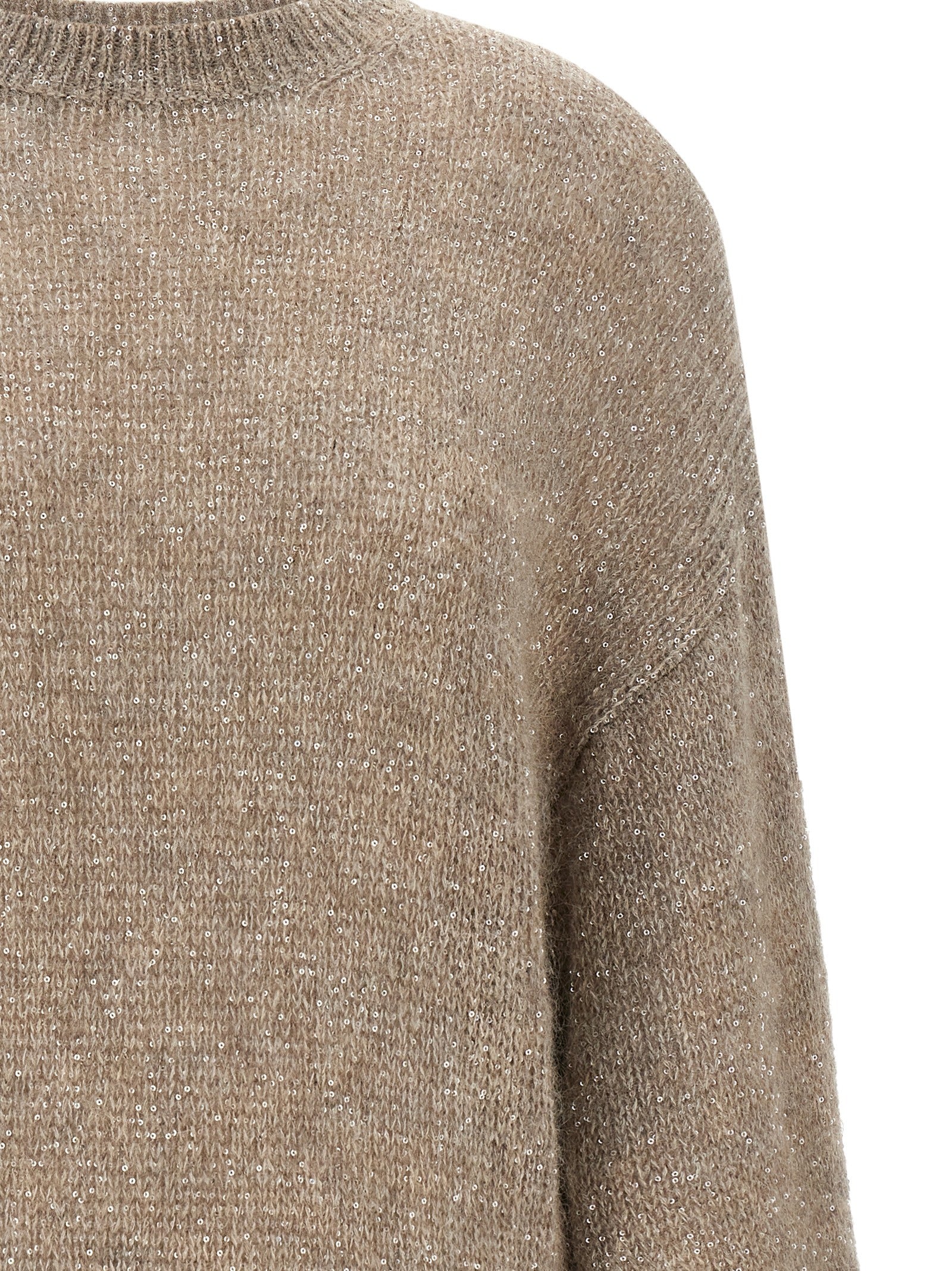 Brunello Cucinelli Beige Polyamide Women's Cardigan