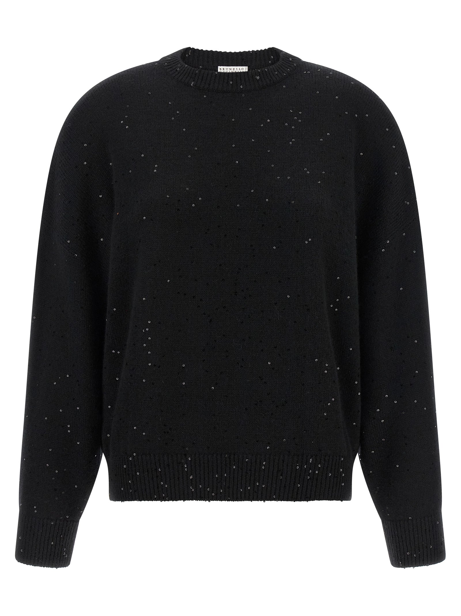 Brunello Cucinelli Black Cashmere Women's Cardigan