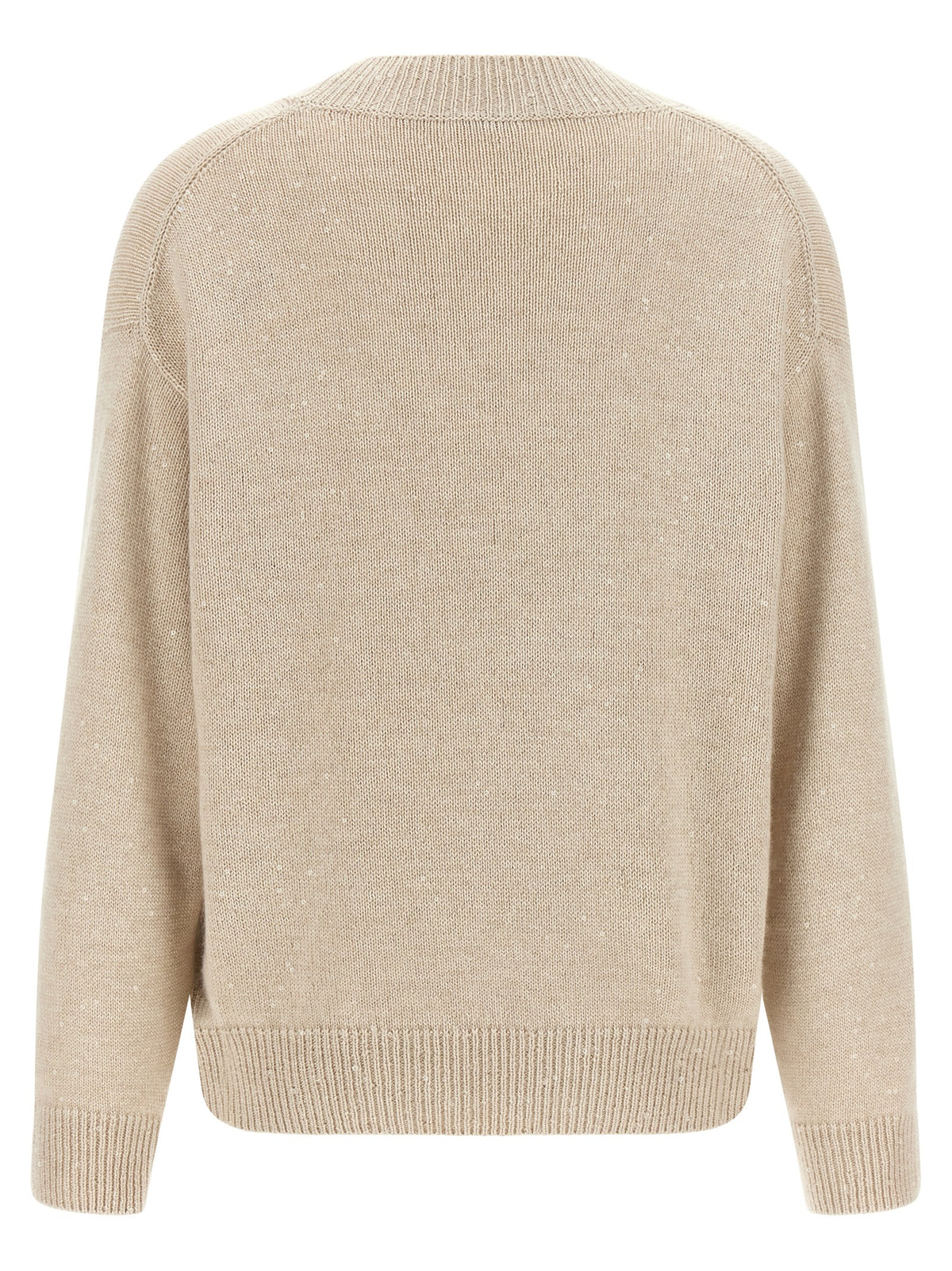 Brunello Cucinelli Beige Cashmere Women's Cardigan