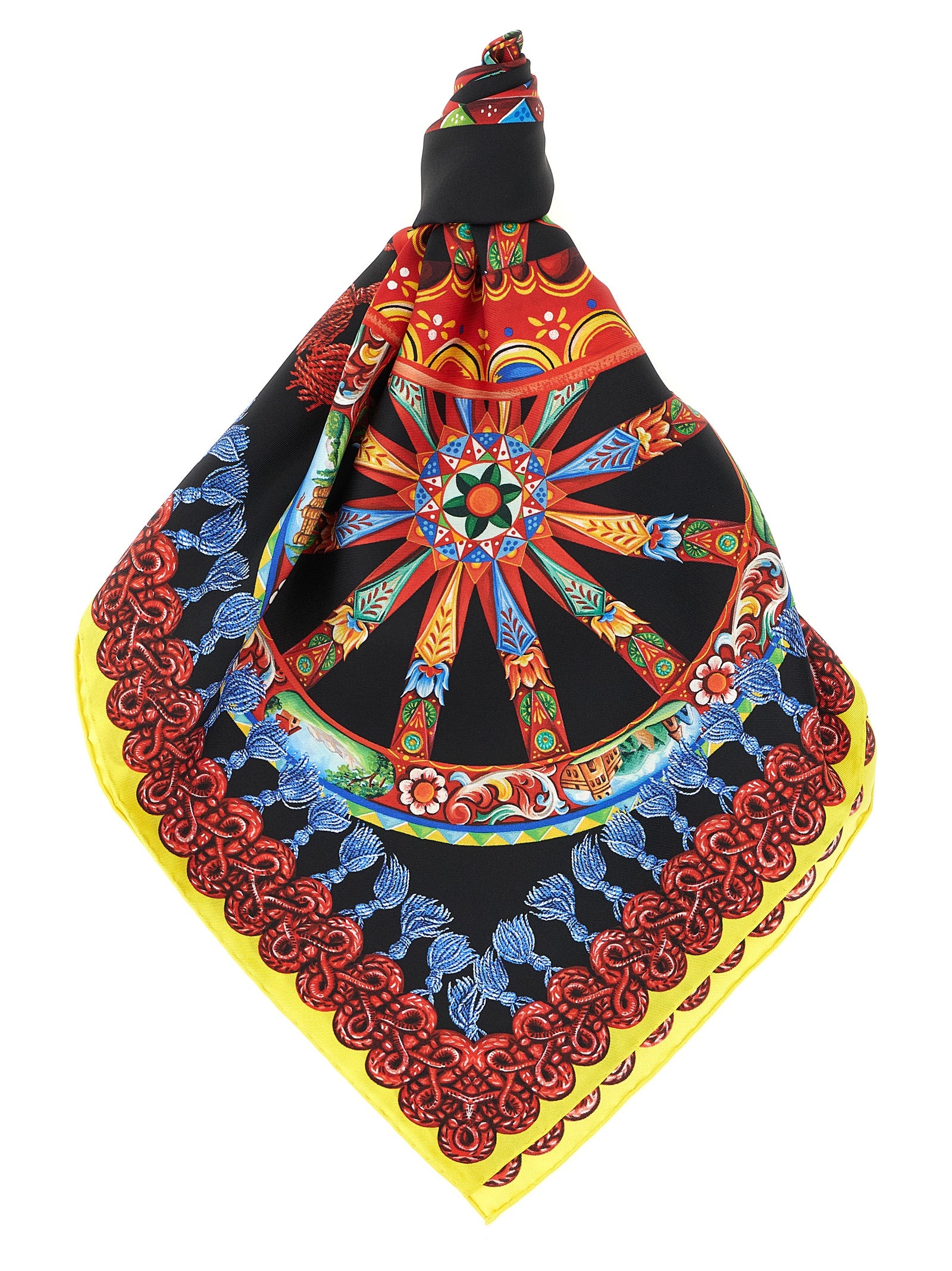 Dolce & Gabbana Multicolor Silk Women's Scarf