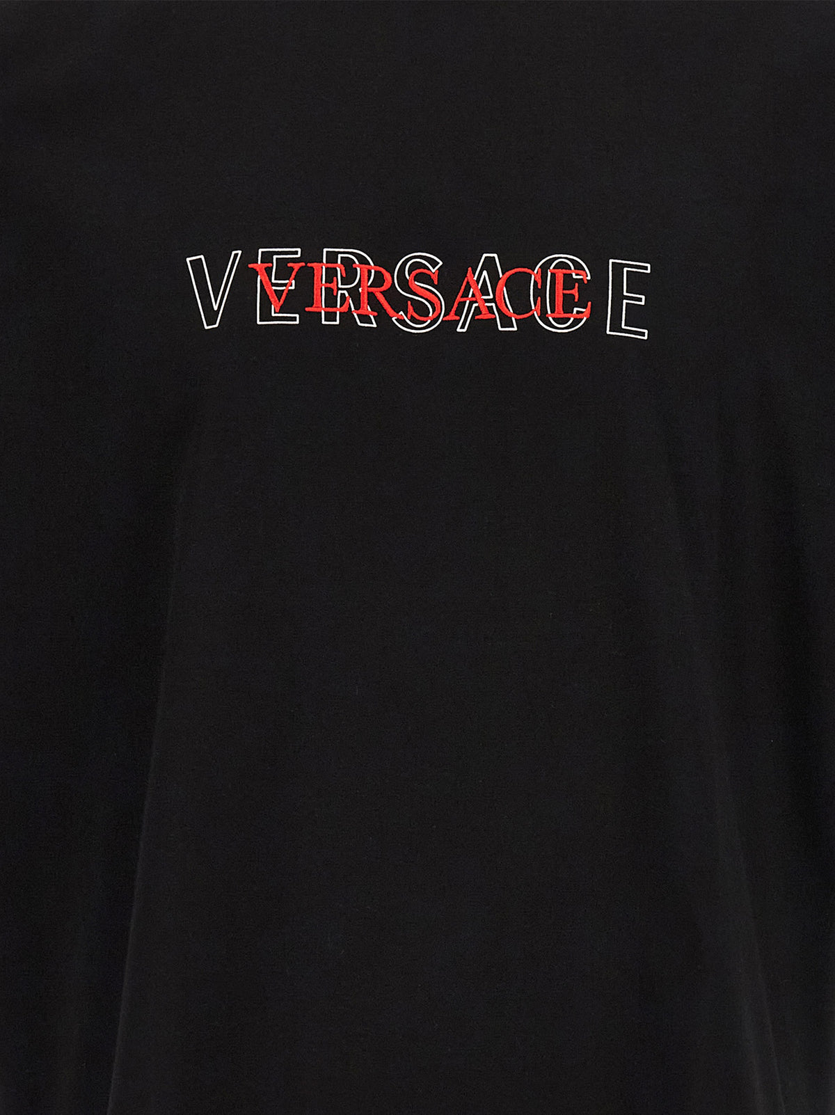Versace Black Cotton Men's T-Shirt