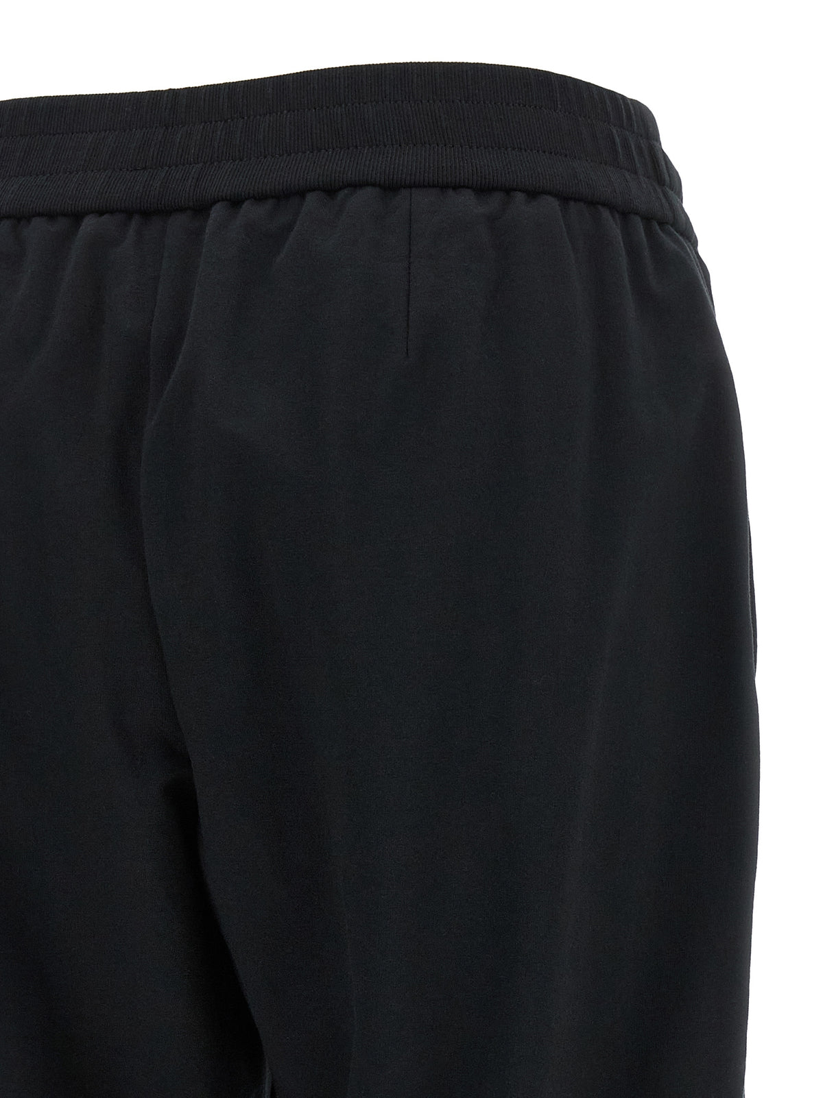 Brunello Cucinelli Black Cotton Joggers (Workout Women's Pants)