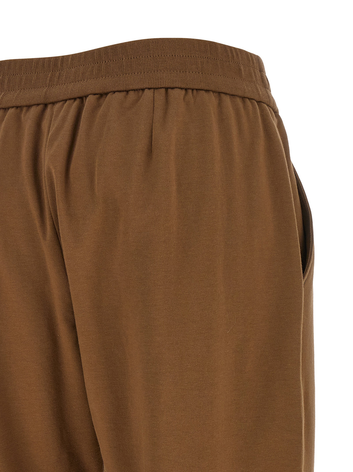 Brunello Cucinelli Brown Cotton Joggers (Workout Women's Pants)