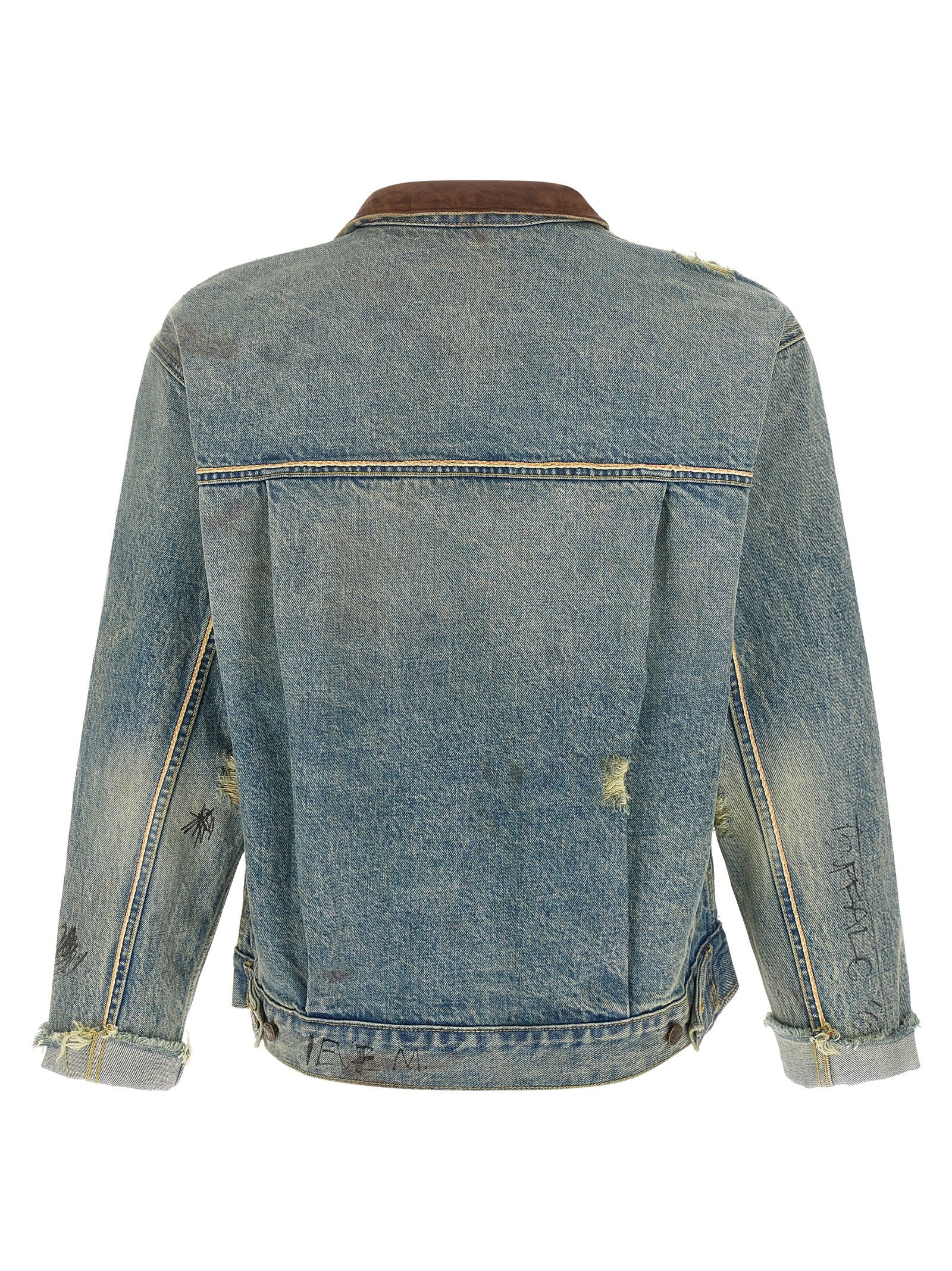 PALY Blue Cotton Denim Men's Jacket