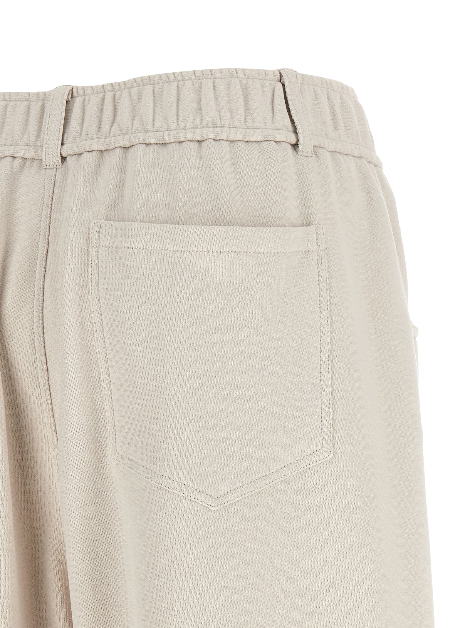 Brunello Cucinelli Beige Cotton Athletic Women's Pants