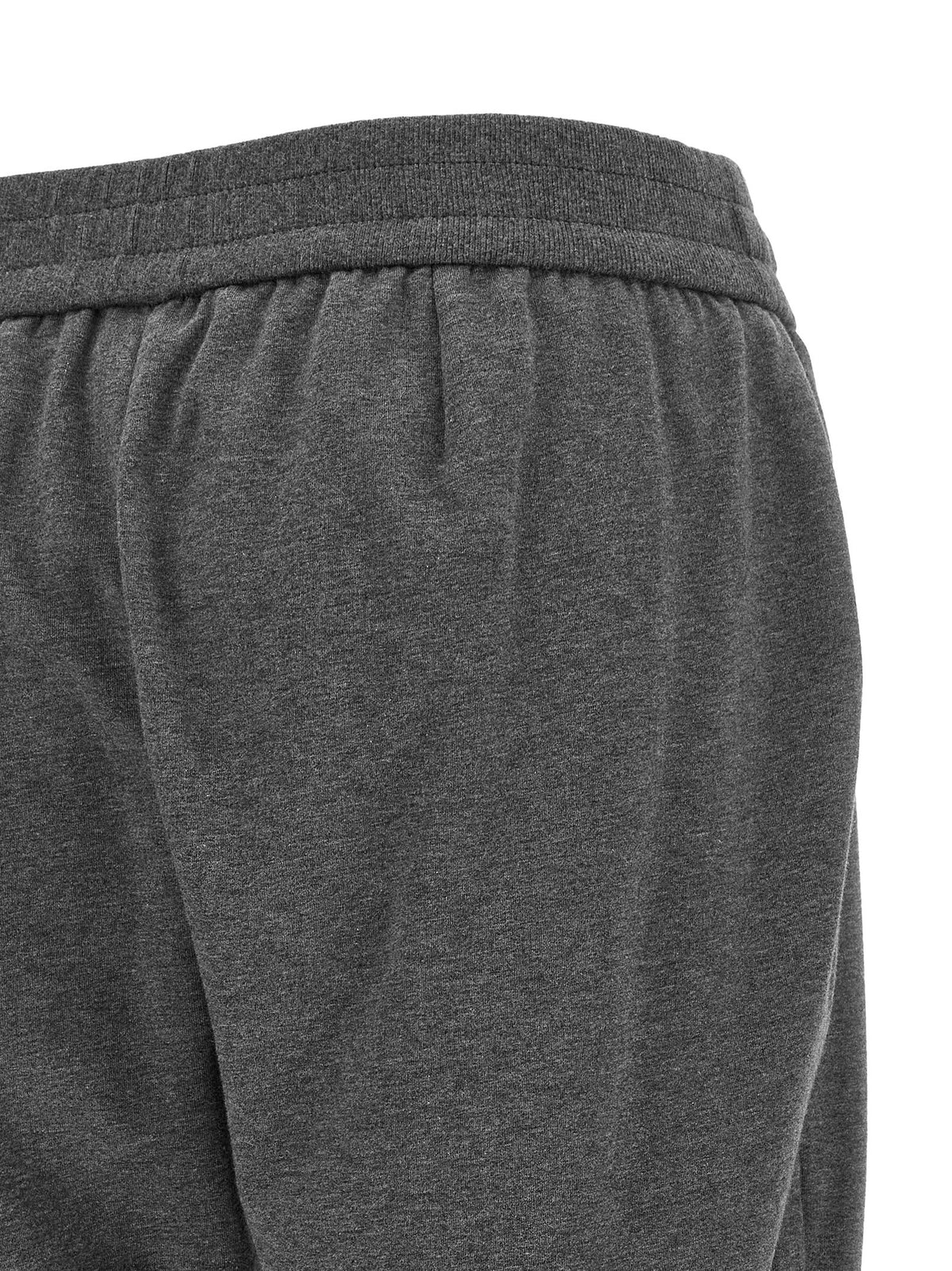 Brunello Cucinelli Gray Cotton Casual Women's Pants