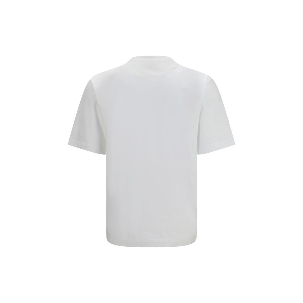 Prada White Cotton Men's T-Shirt