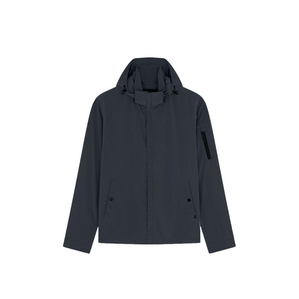 Paul & Shark Gray Nylon Shell Men's Jacket