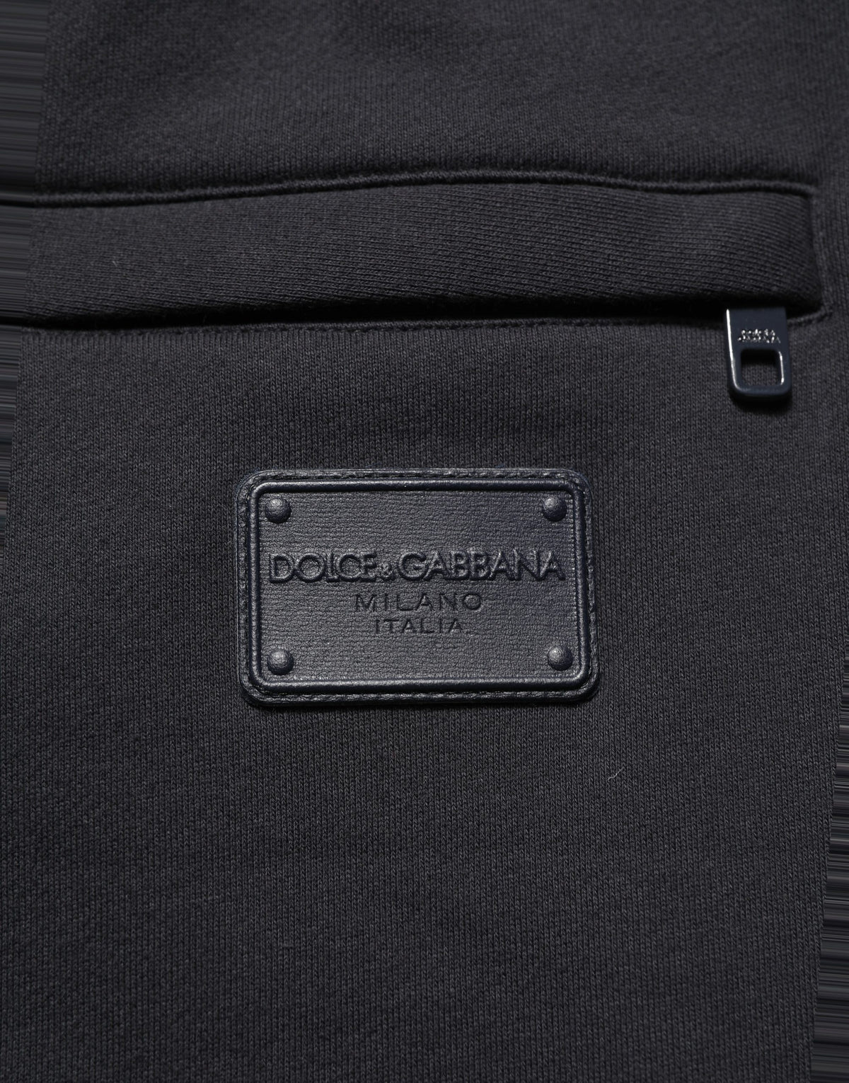 Dolce & Gabbana Black Drawstring Viscose Jogger Men SweatMen's Men's Pants