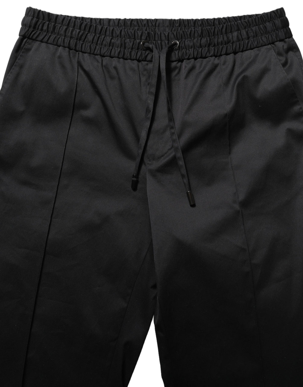 Dolce & Gabbana Black Drawstring Cotton Jogger Men SweatMen's Men's Pants