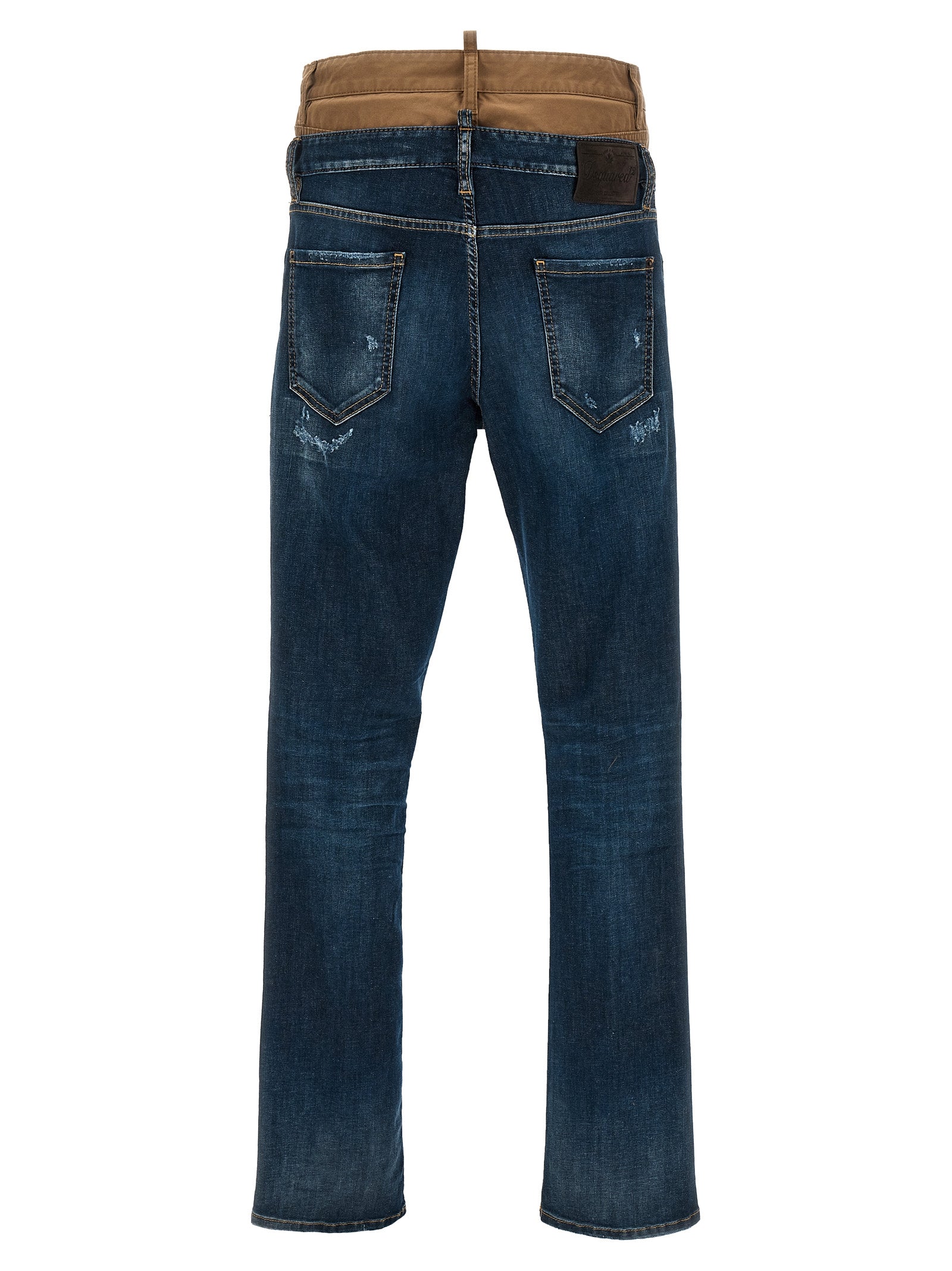 Dsquared² Blue Cotton Skinny Men's Jeans