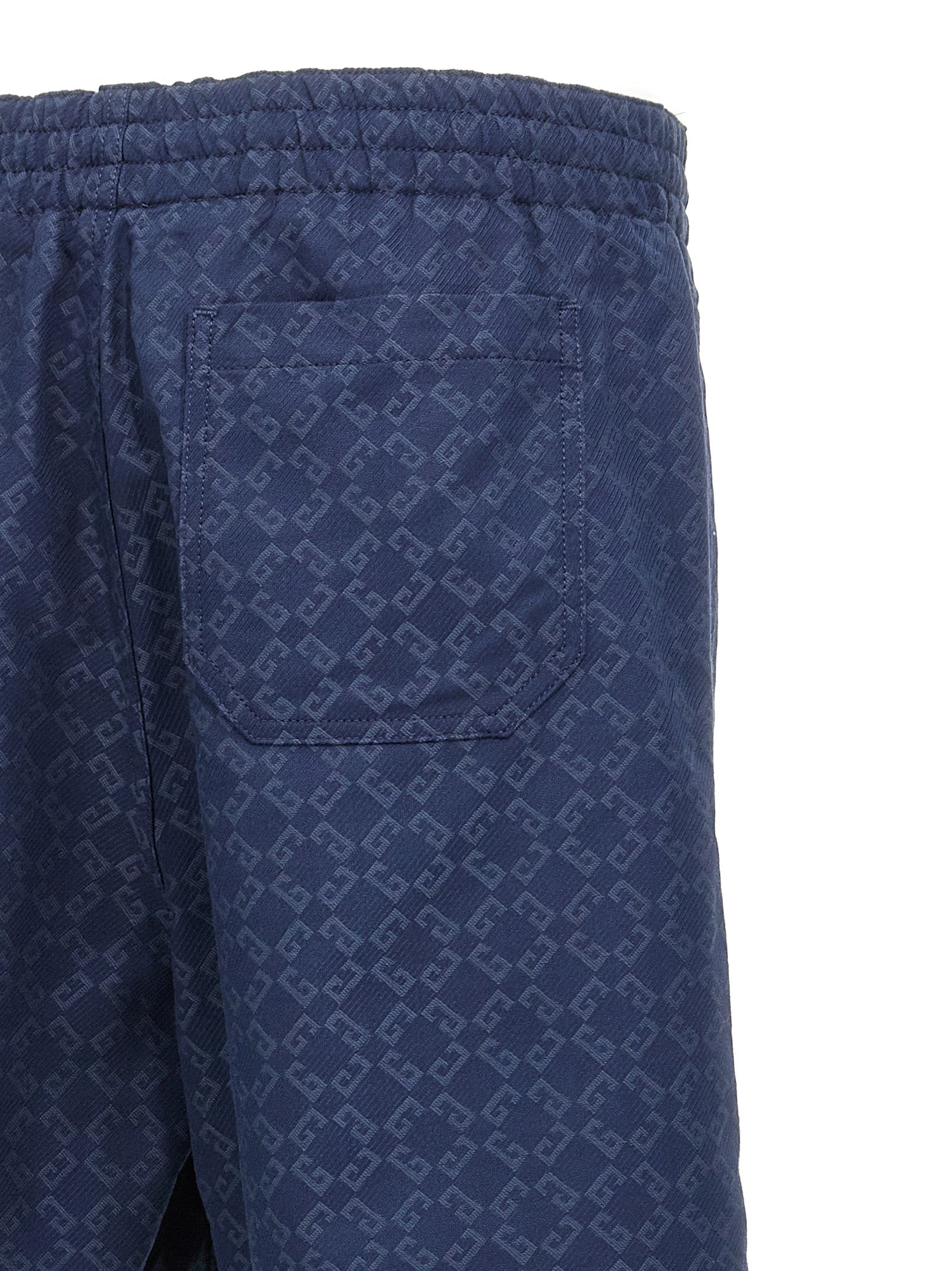 Givenchy Blue Cotton Bermuda Men's Shorts