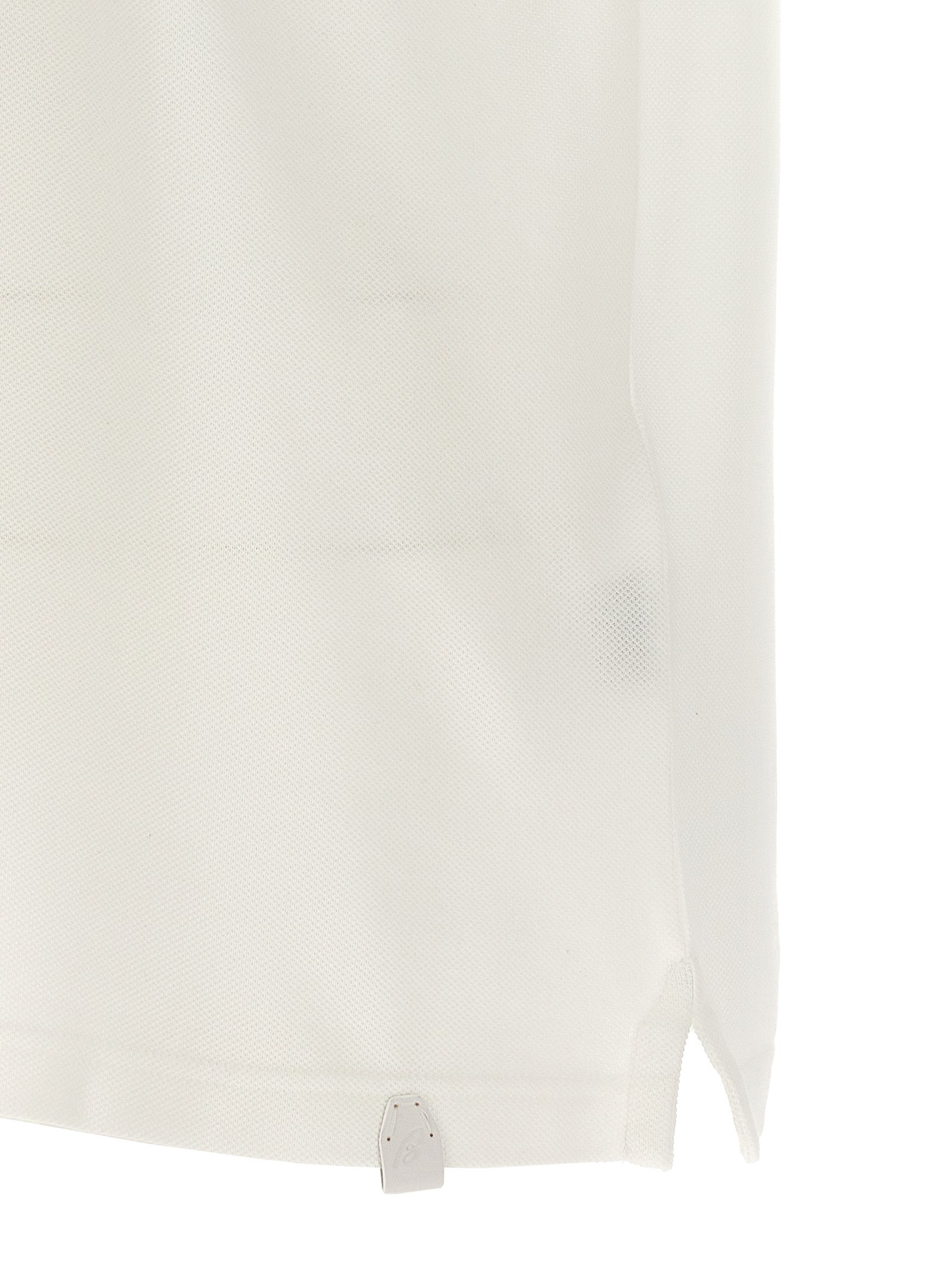 Brioni White Cotton Polo Men's Shirt