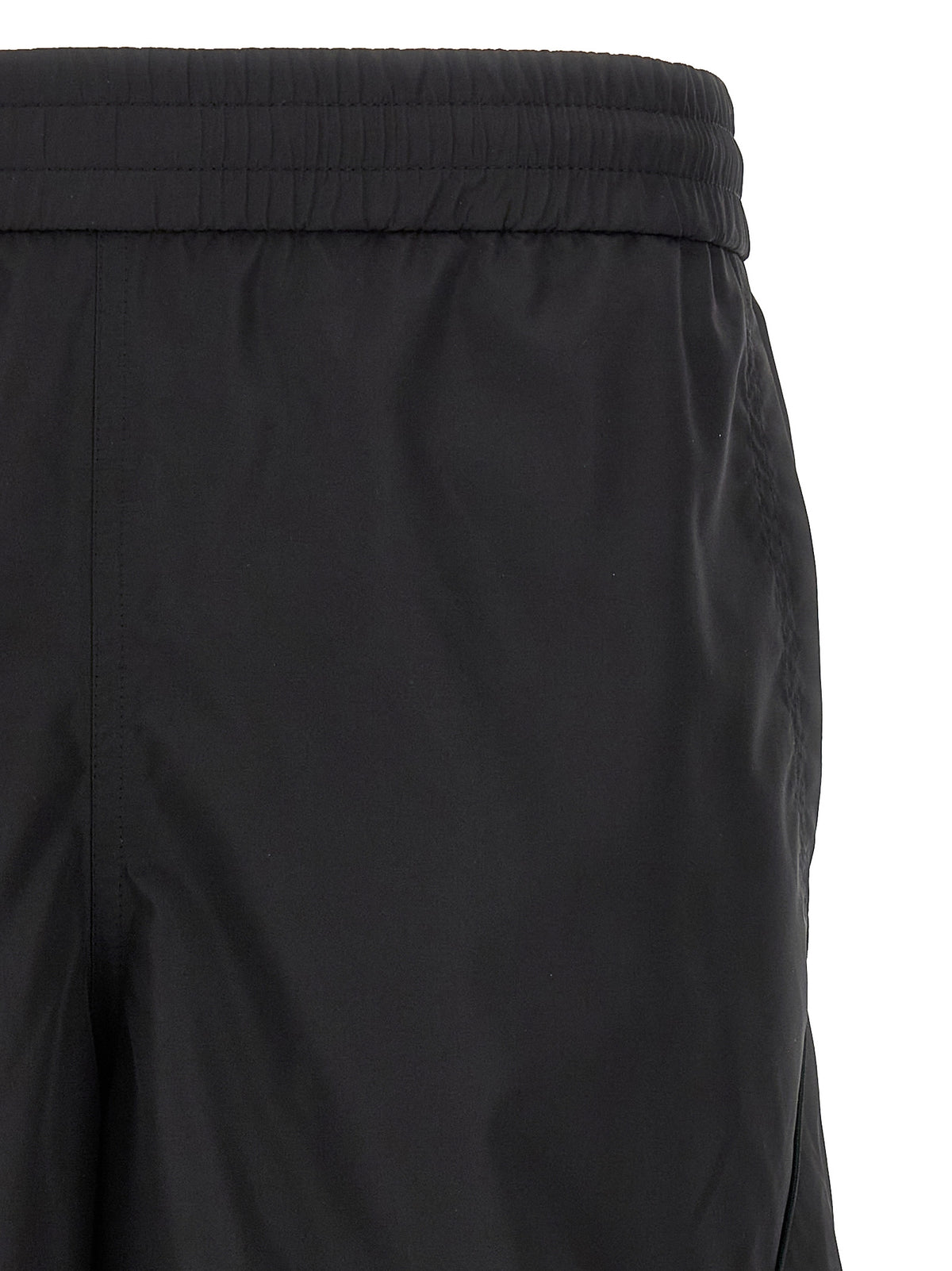 Givenchy Black Polyester Bermuda Men's Shorts