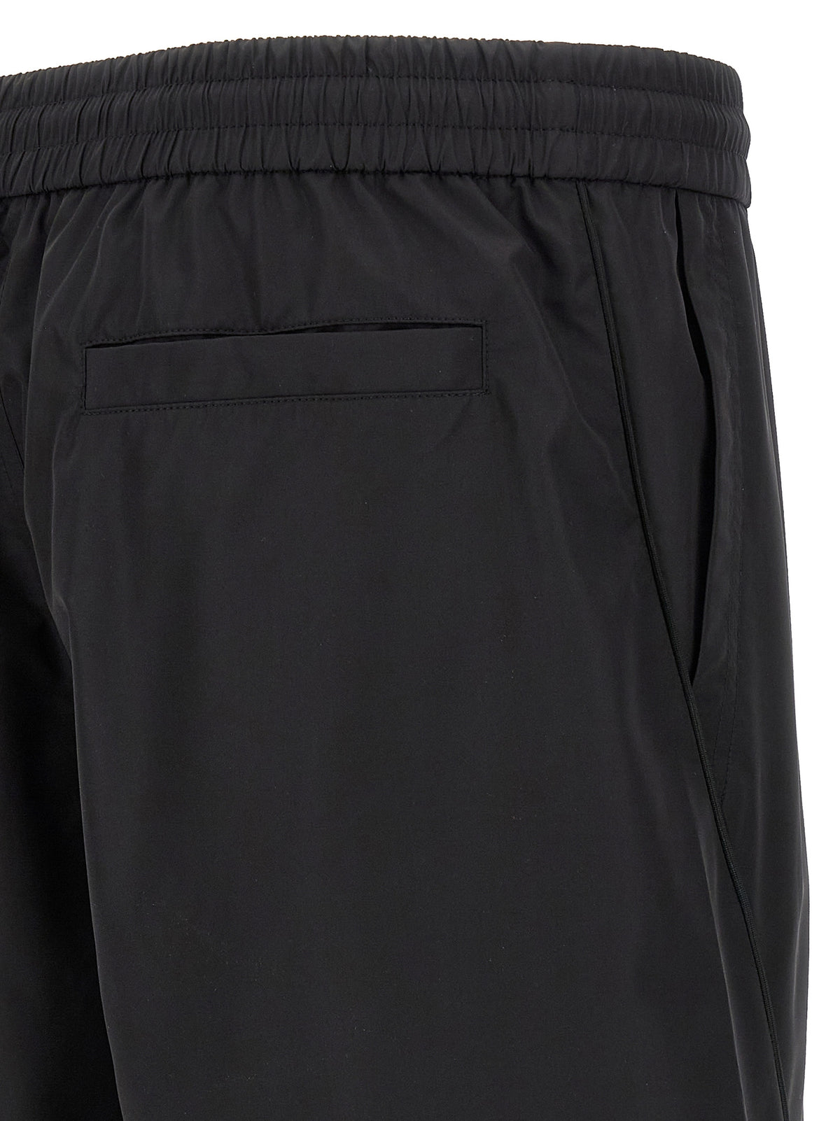 Givenchy Black Polyester Bermuda Men's Shorts