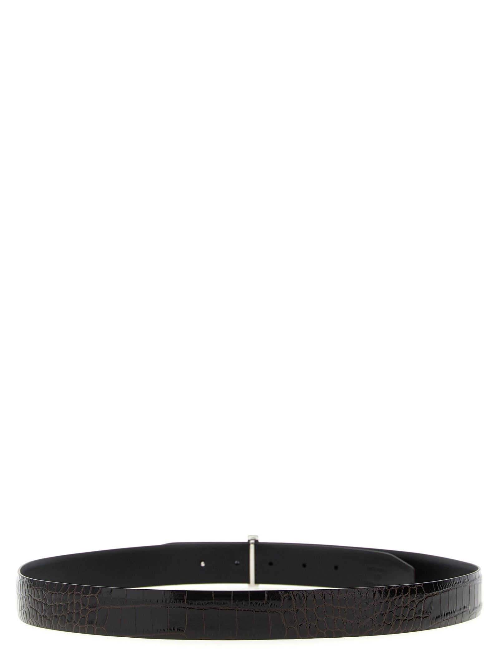 Tom Ford Brown Calfskin Regular Men's Belt