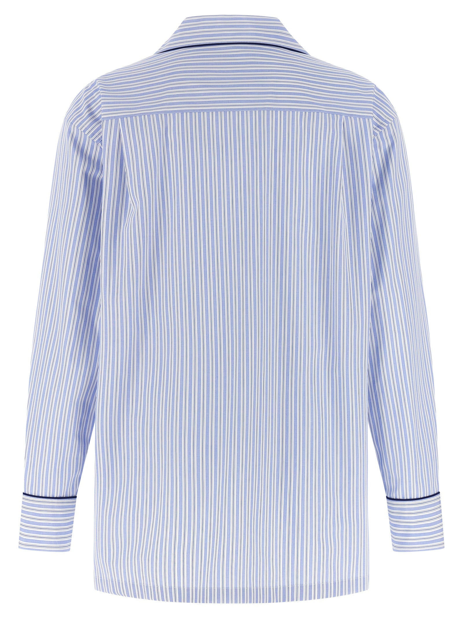 Dolce & Gabbana Blue Cotton Women's Blouse
