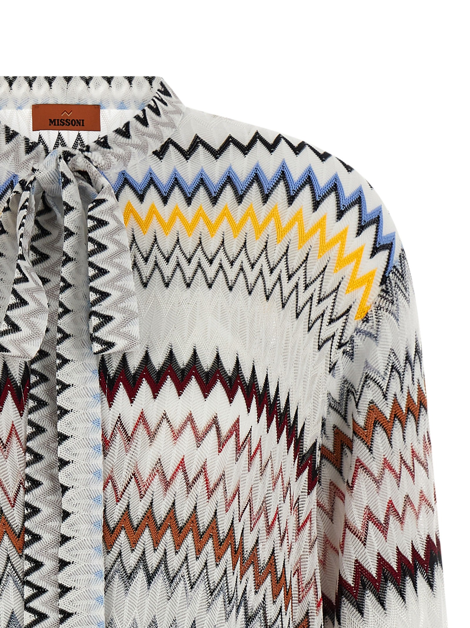 Missoni White Viscose Short Women's Dress