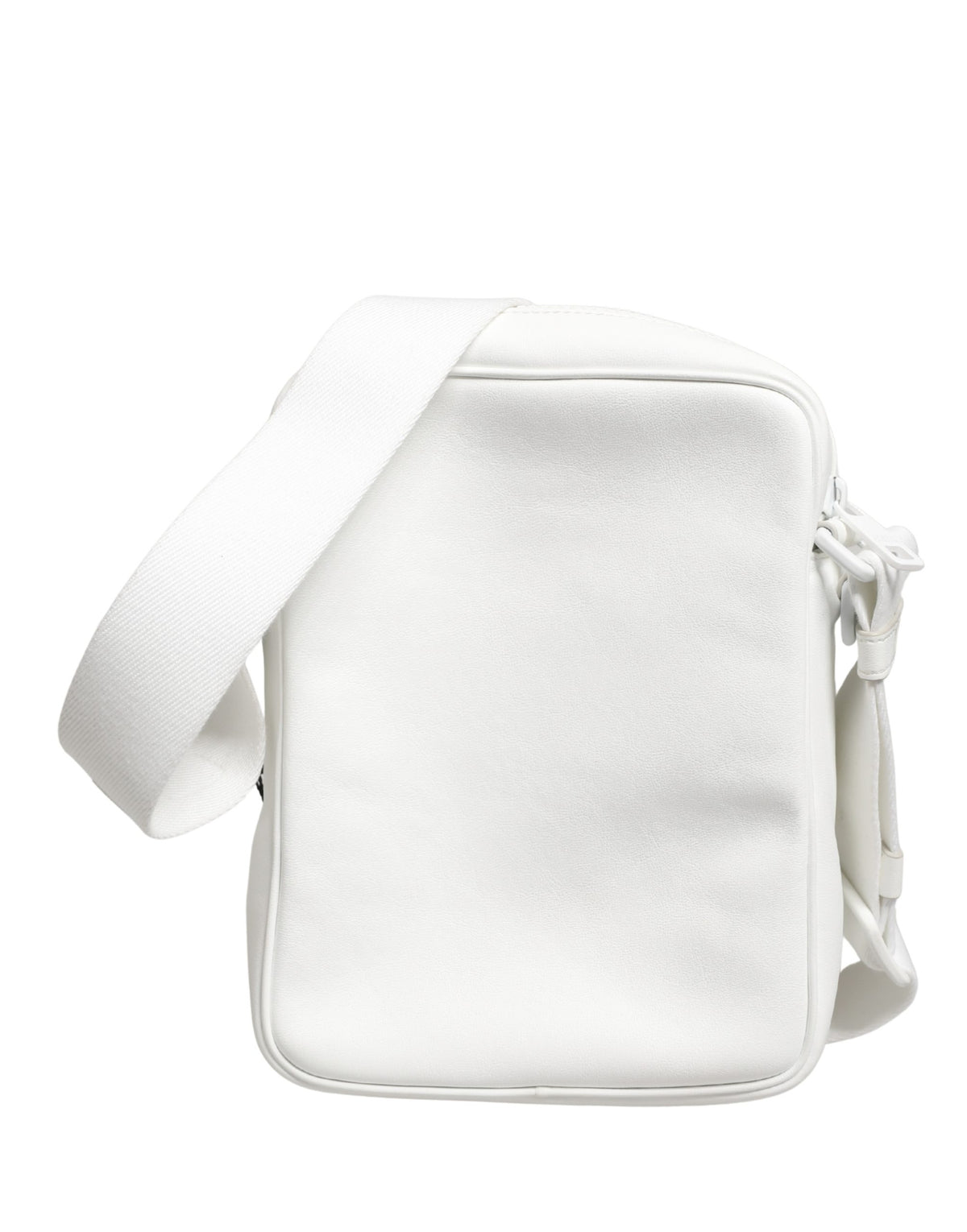 Dolce & Gabbana White Logo Plaque Crossbody Shoulder Borse Men Men's Bag