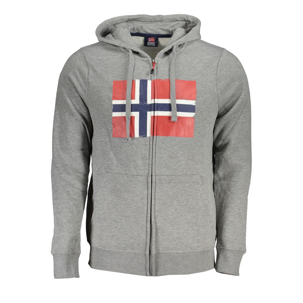 Norway 1963 Gray Cotton Men's Men's Sweatshirt