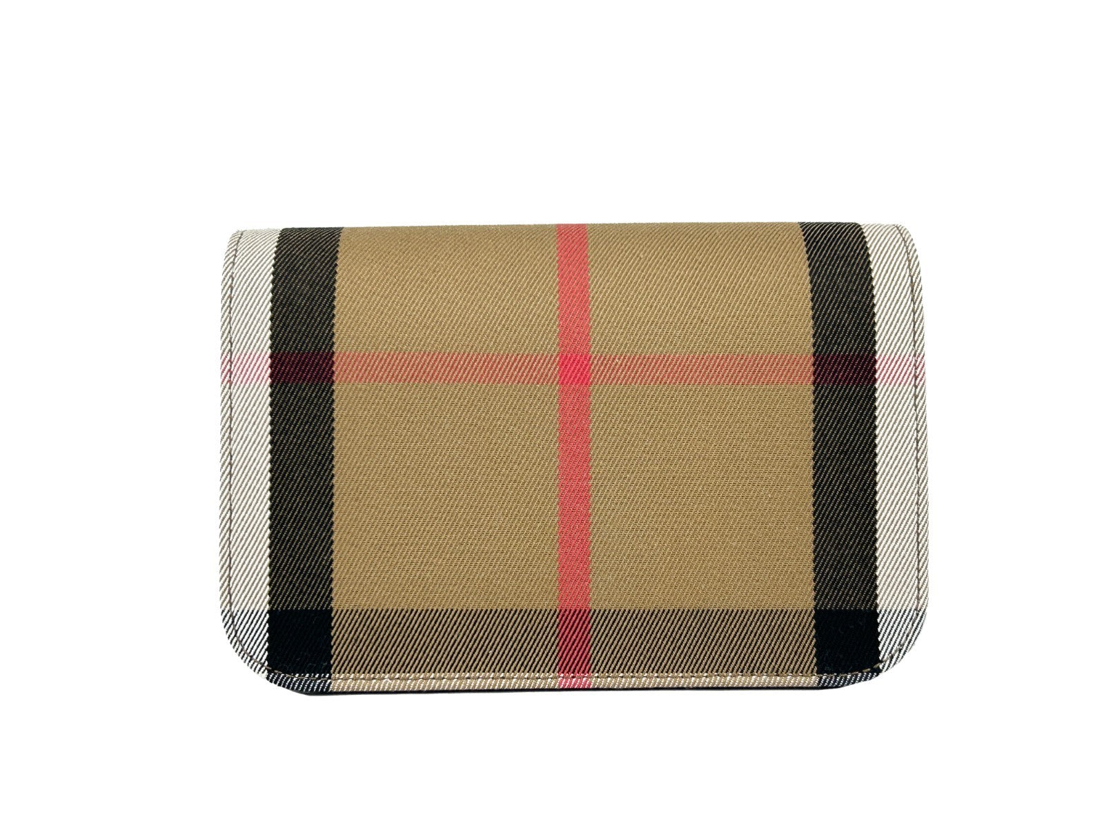 Burberry Burberry Small Leather Madison Crossbody Check Women's Bag