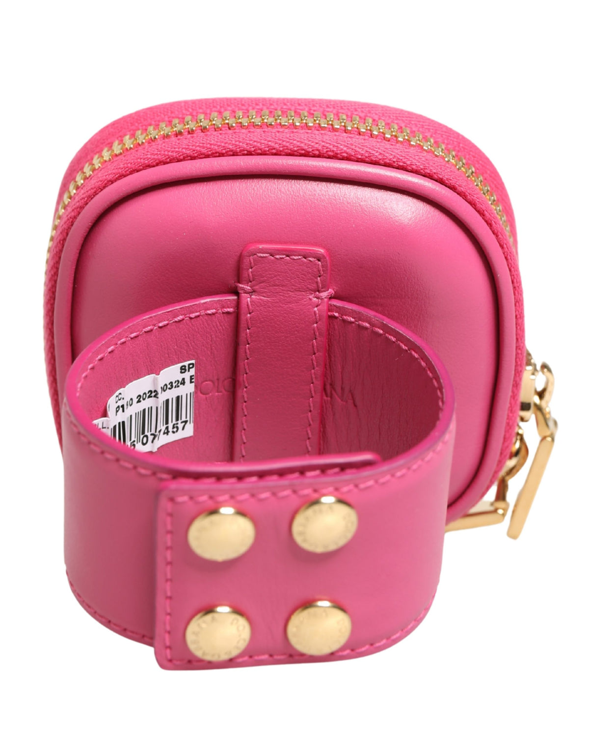 Dolce & Gabbana Pink Calf Leather DG Logo MULTIFUNCTIONAL KIT Borse Women's Bag
