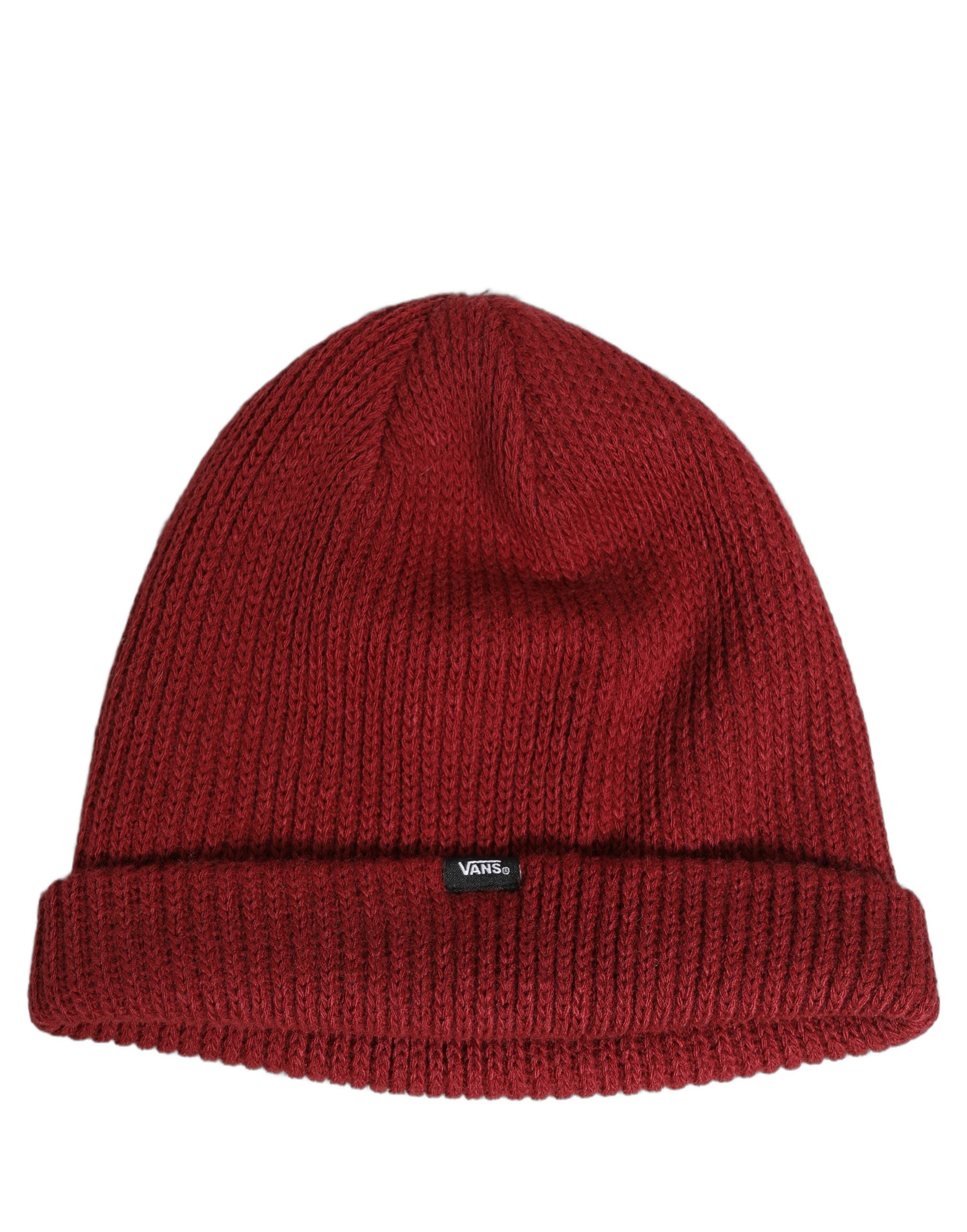 Vans Women Bordeaux Wool Knitted Winter Beanie Capello Women's Hat