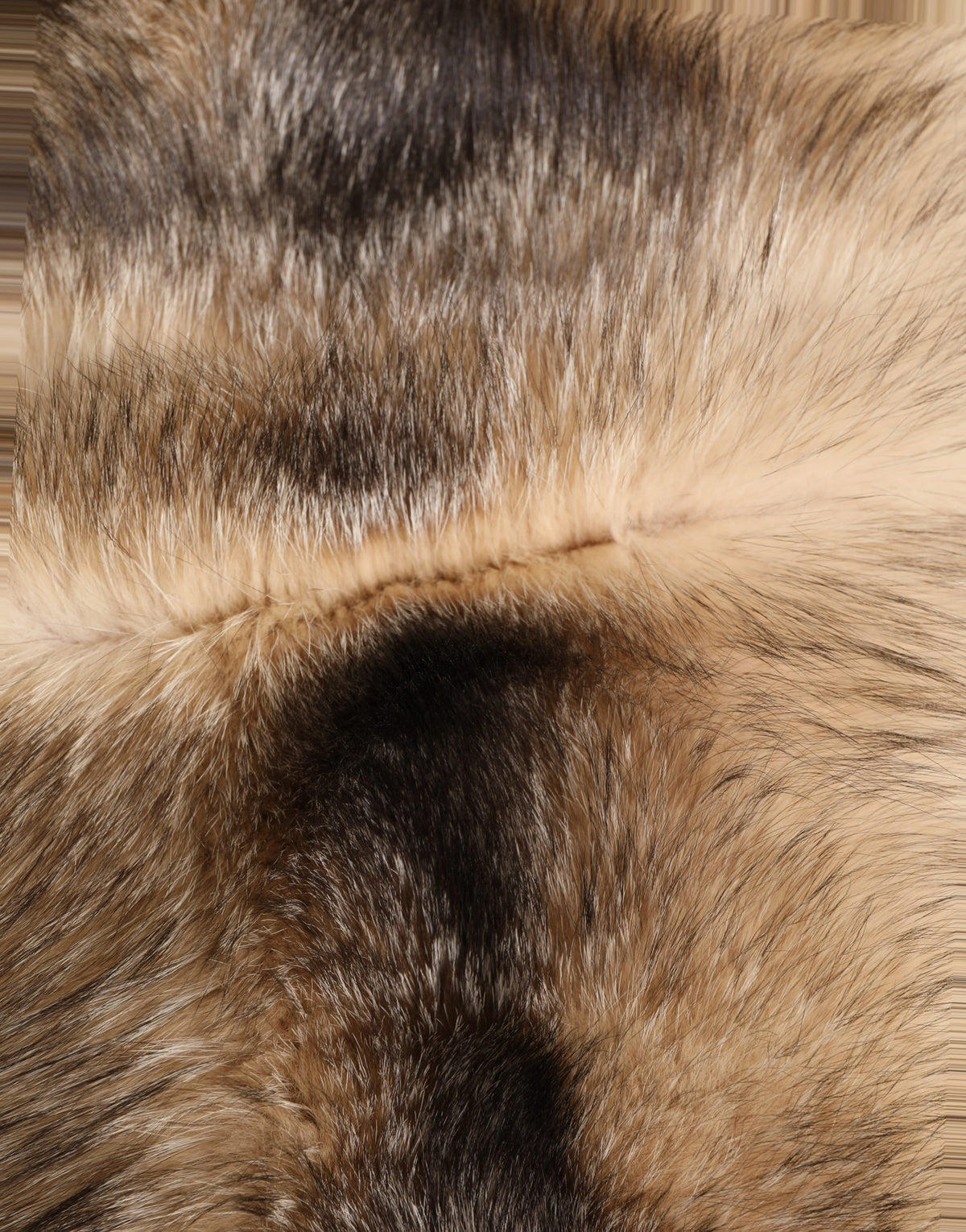 Dolce & Gabbana Brown Frost Fox Fur Neck Warmer Winter Women's Scarf