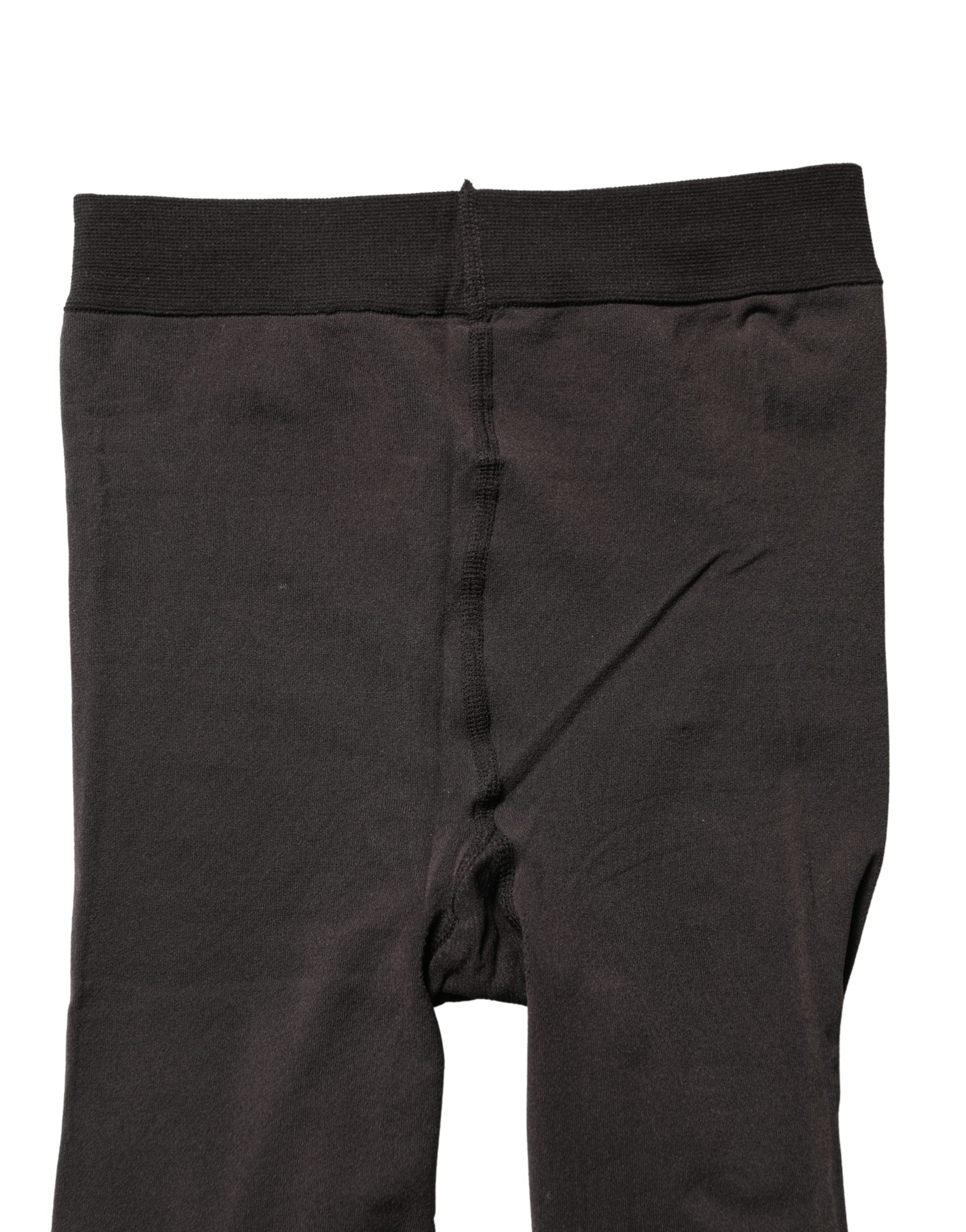 Dolce & Gabbana Black Nylon Tights Stocking Pantyhose Women Women's Socks