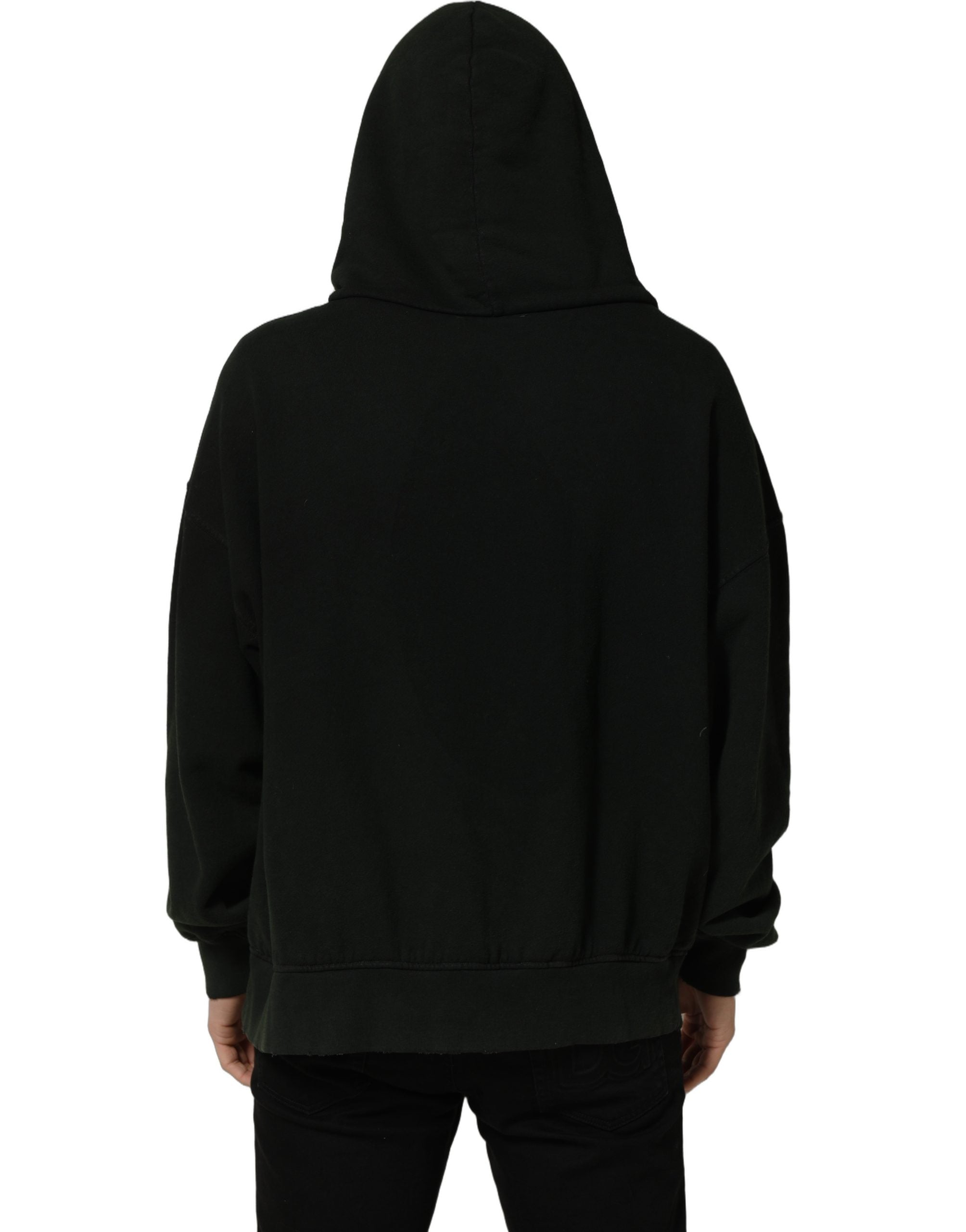Dolce & Gabbana Black DGVIB3 Hooded Sweatshirt Men Men's Sweater (Pre-Owned)