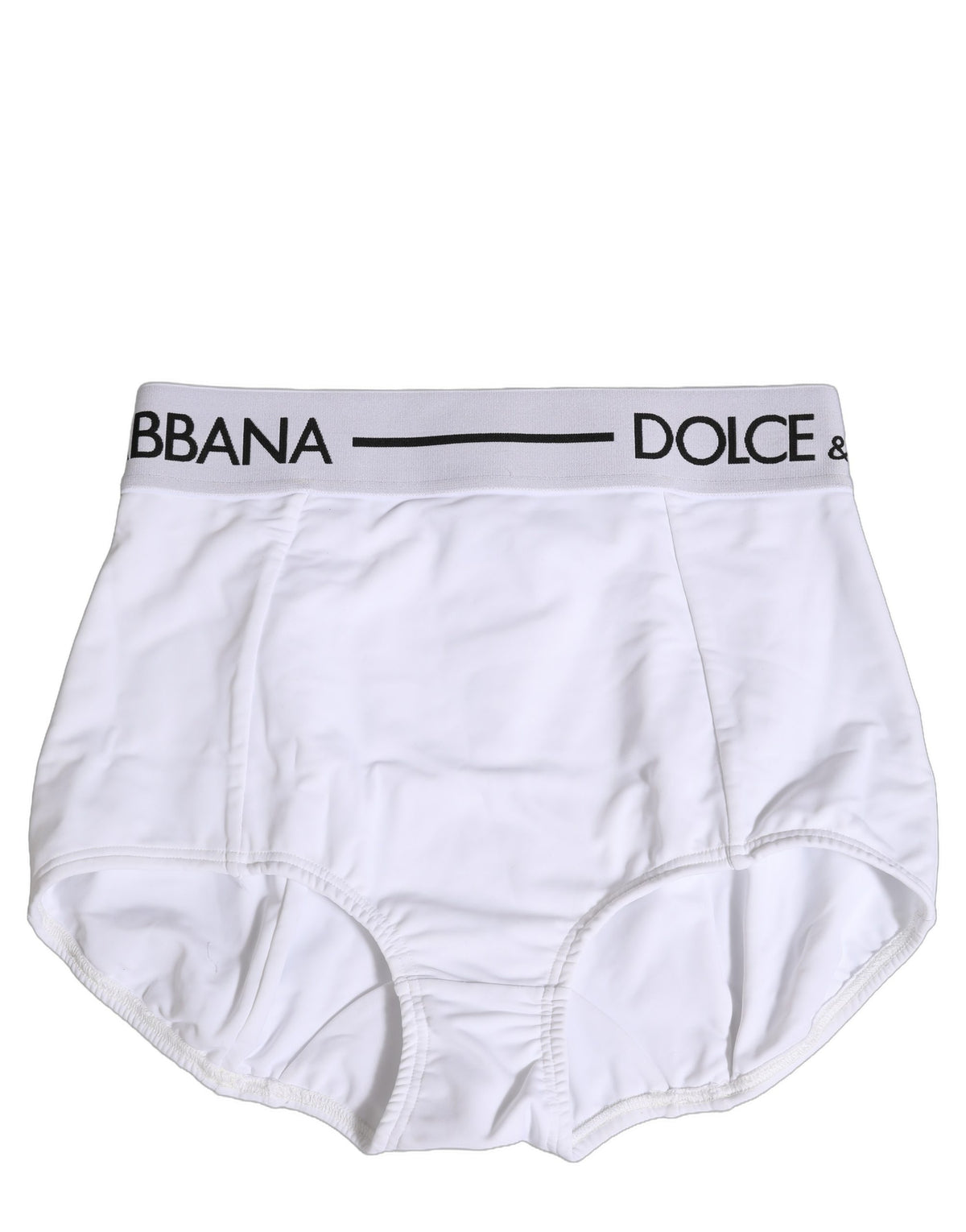 Dolce & Gabbana White Logo Waistband Coulotte Panty Women's Underwear