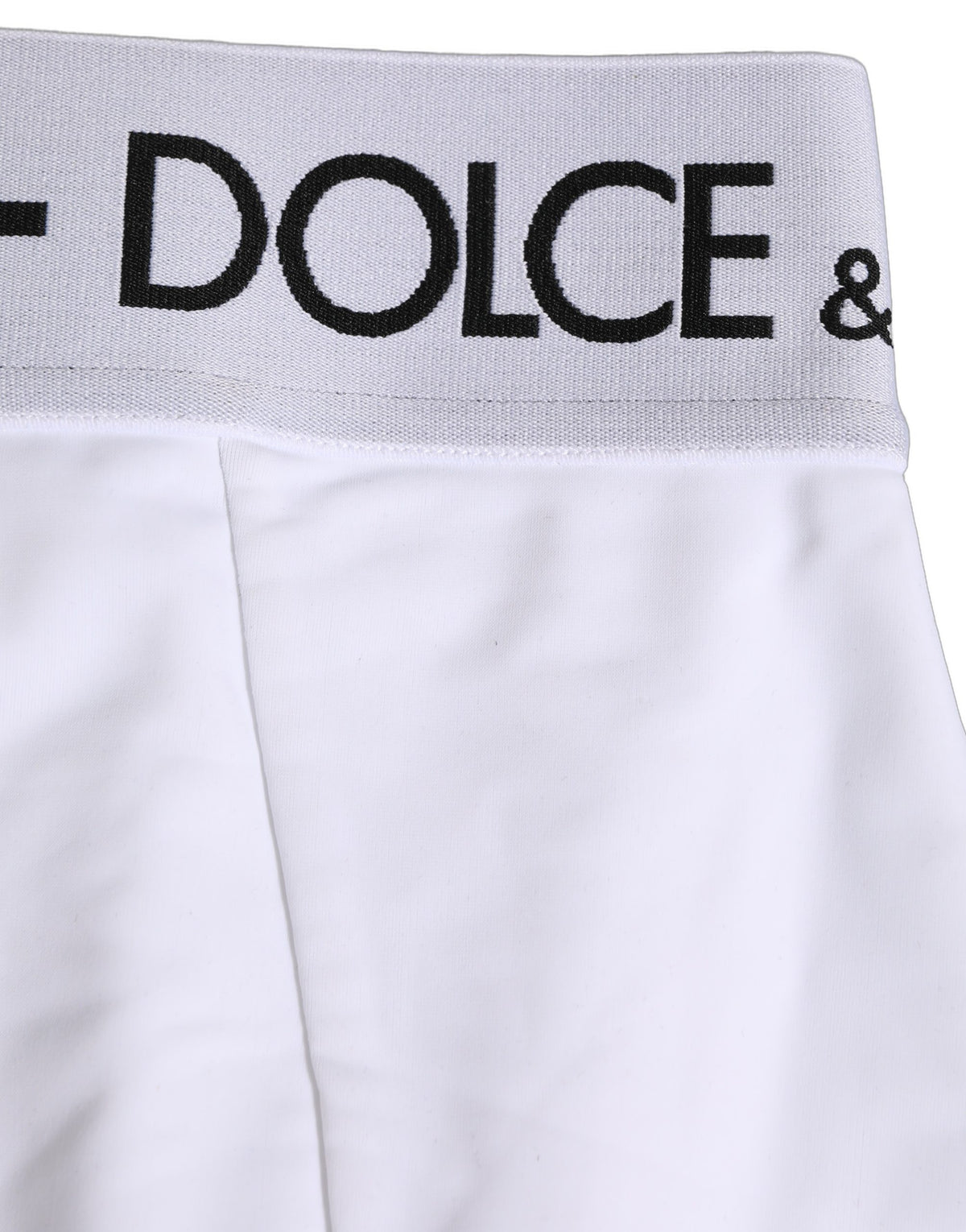 Dolce & Gabbana White Logo Waistband Coulotte Panty Women's Underwear