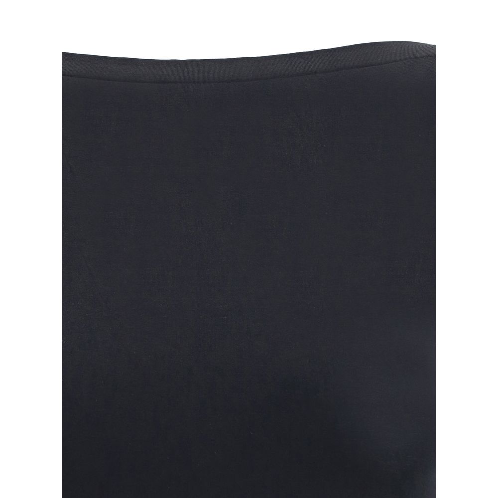 Wolford Black Modal Sleeveles Women's T-Shirt