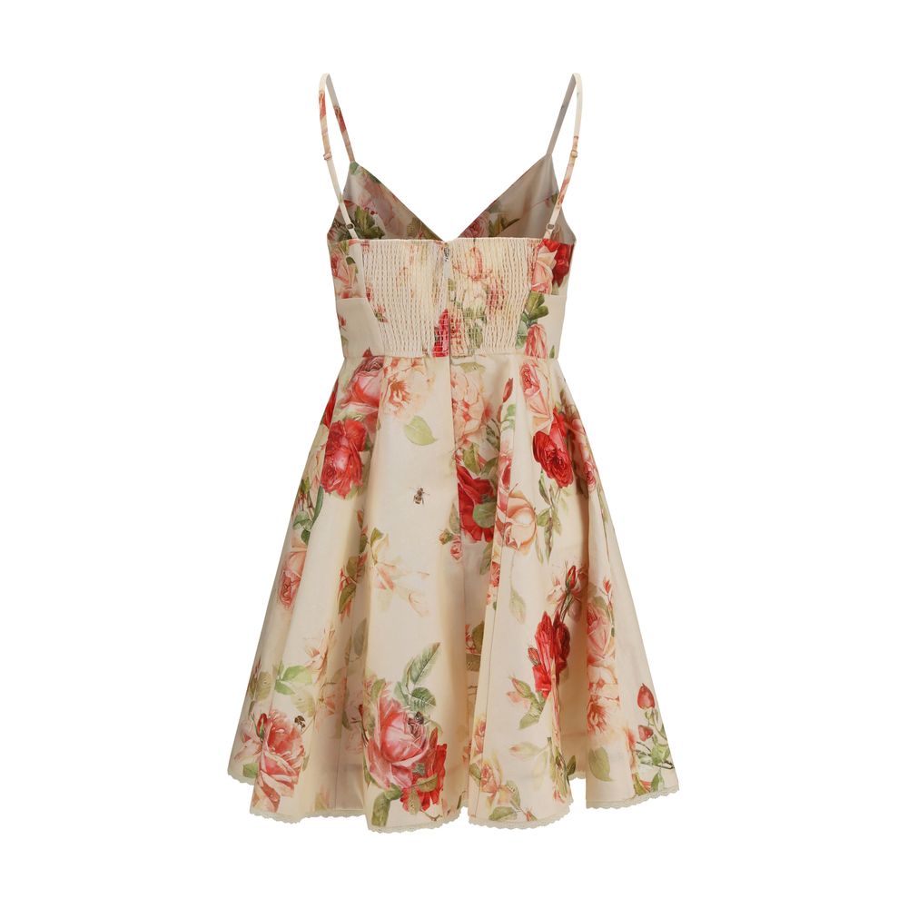 Zimmermann Beige Linen Casual Women's Dress