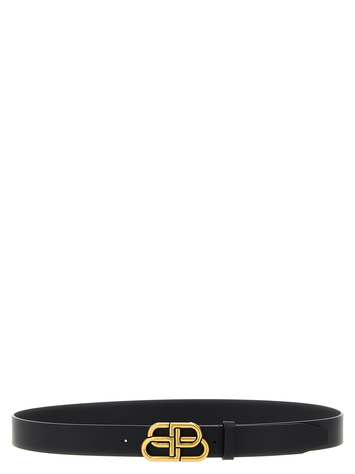 Balenciaga Black Calfskin Regular Men's Belt