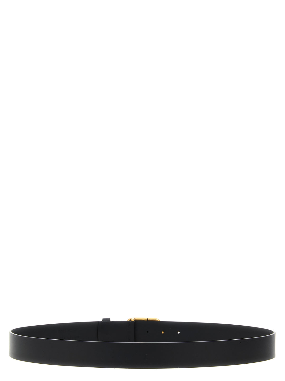 Balenciaga Black Calfskin Regular Men's Belt
