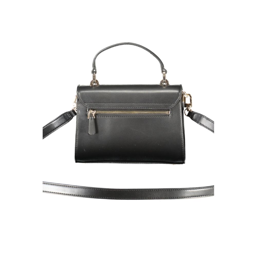 Guess Jeans Black Polyethylene Women Women's Handbag