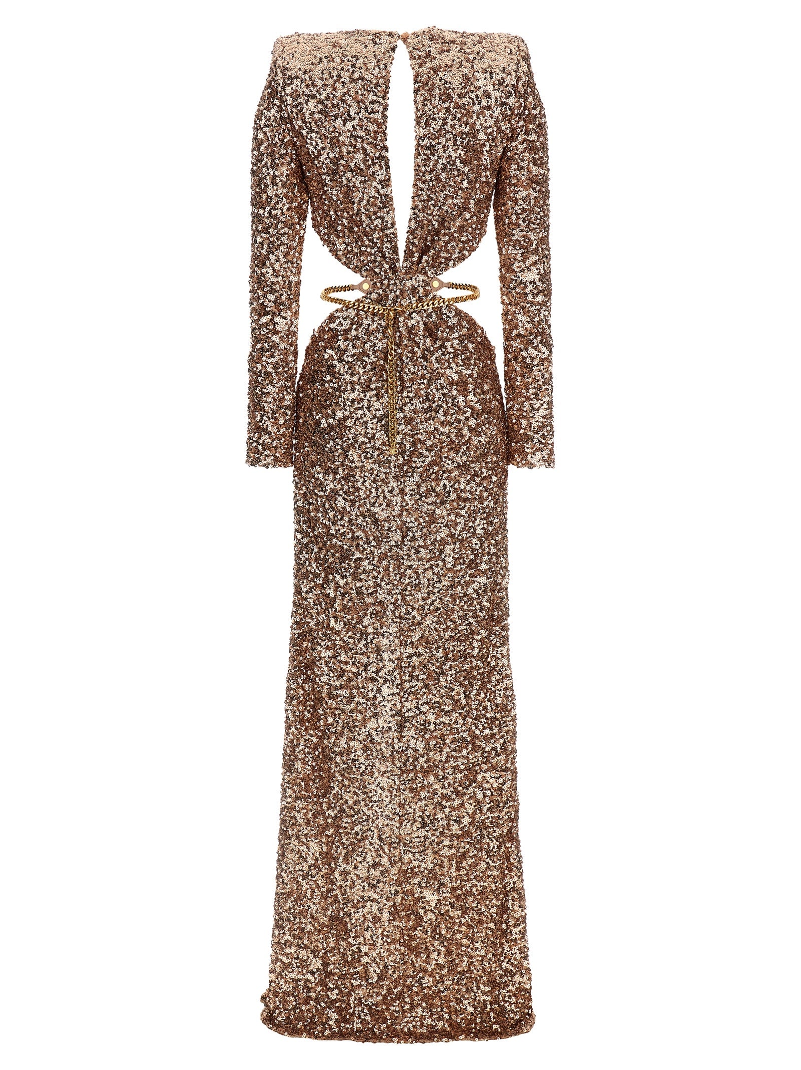 Elisabetta Franchi Multicolor Polyester Long Women's Dress