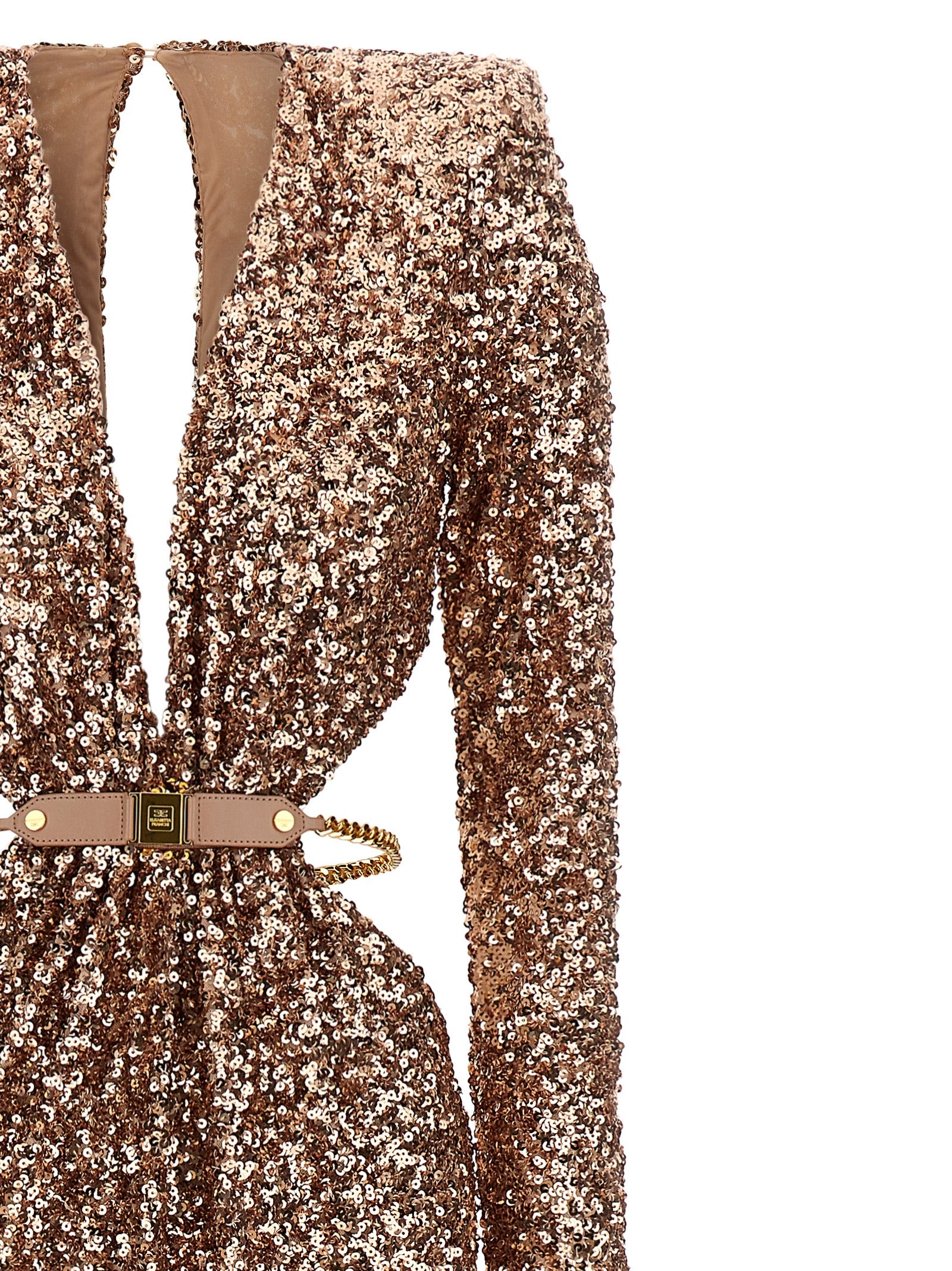 Elisabetta Franchi Multicolor Polyester Long Women's Dress