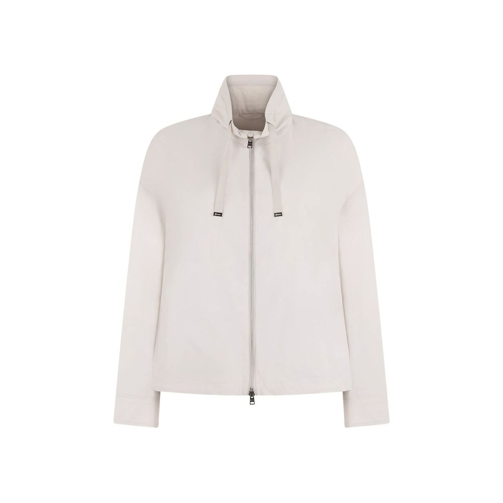 Herno Gray Polyamide Shell Women's Jacket