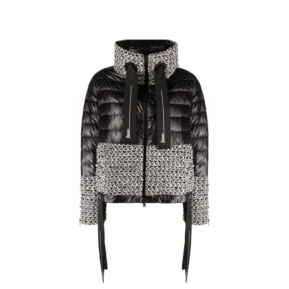 Herno Black Polyamide Full-Length Women's Jacket