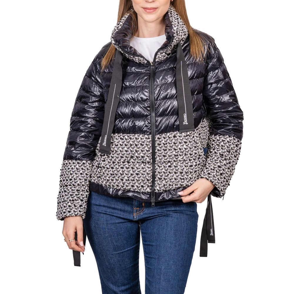 Herno Black Polyamide Full-Length Women's Jacket