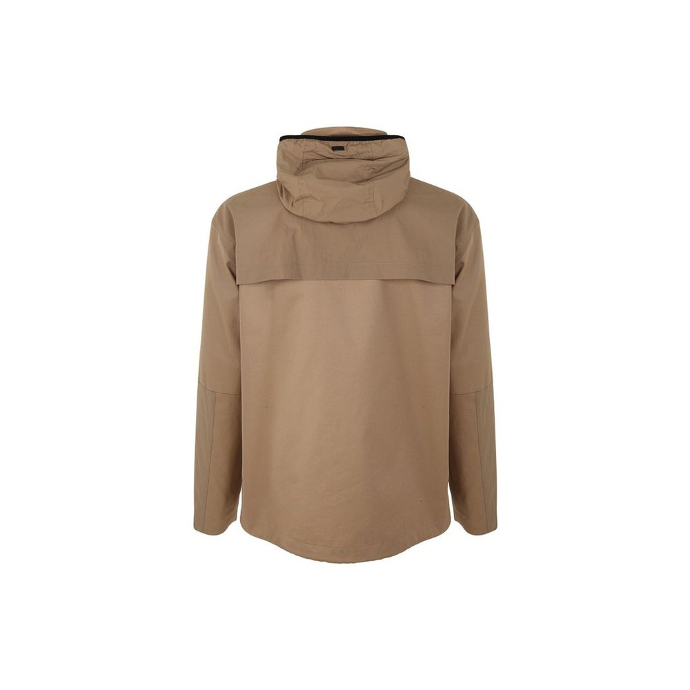 Herno Brown Cotton Men's Parka