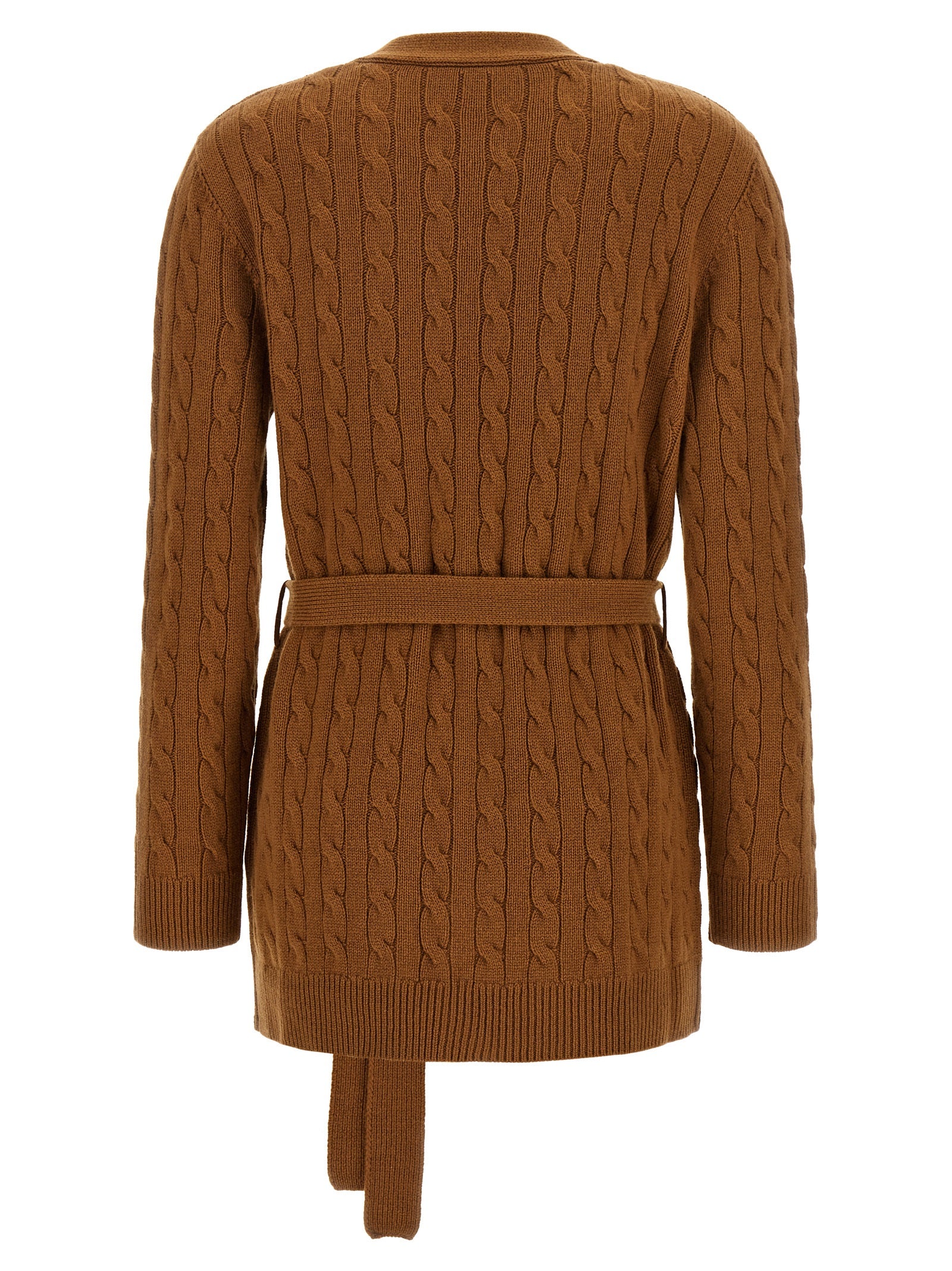 Valentino Garavani Brown Cashmere Women's Cardigan