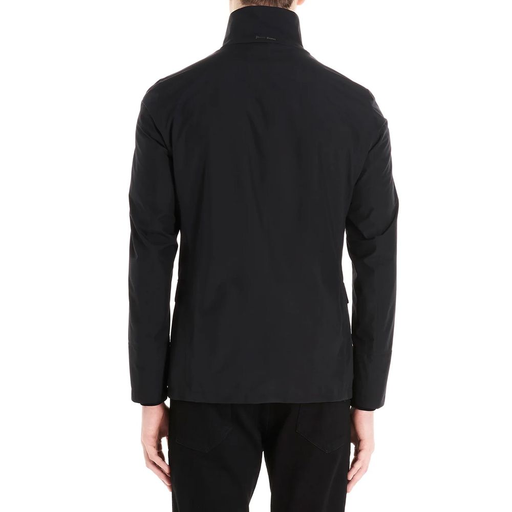 Herno Black Polyester Men's Jacket