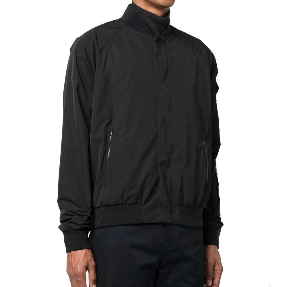 Herno Black Polyester Men's Bomber