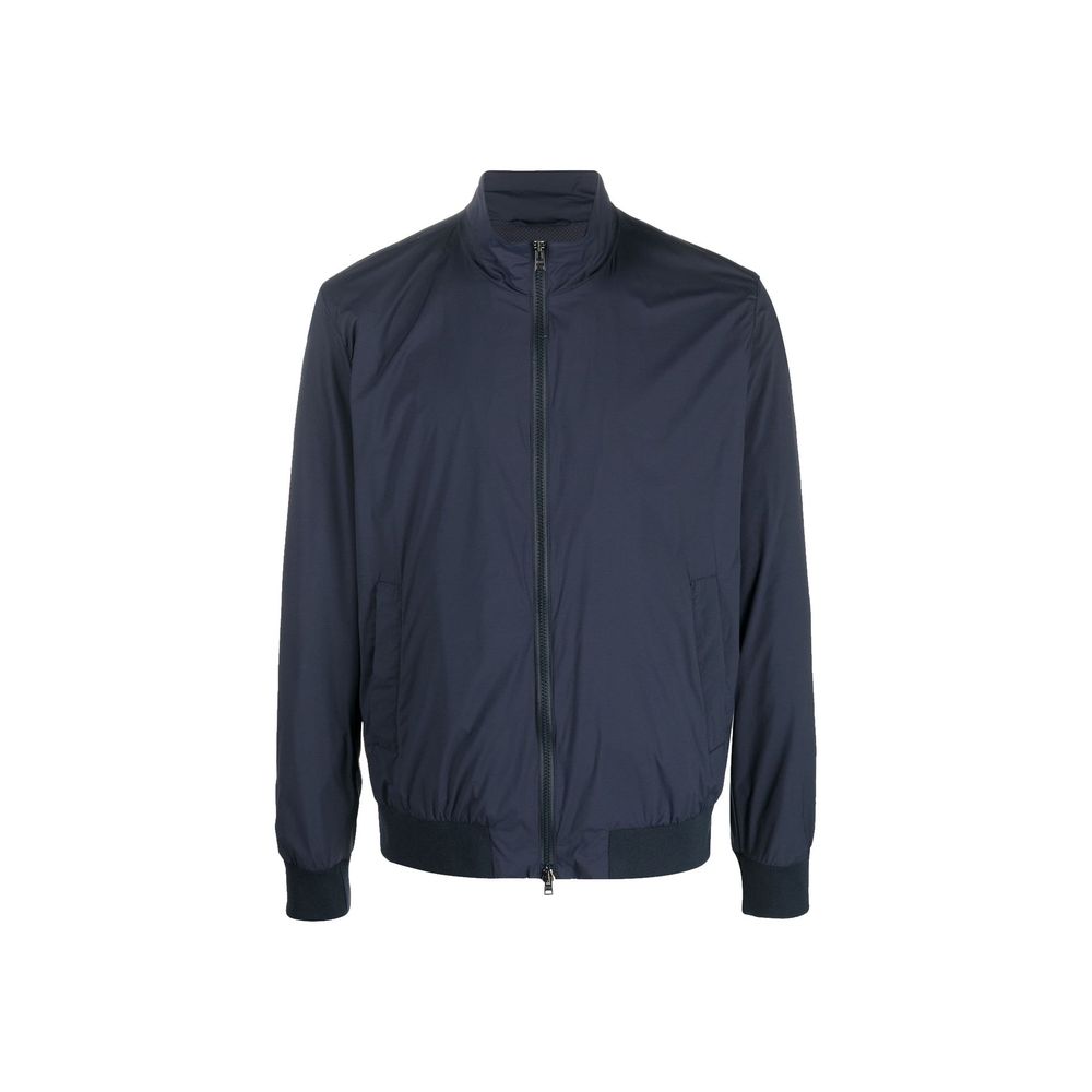 Herno Blue Polyester Men's Bomber