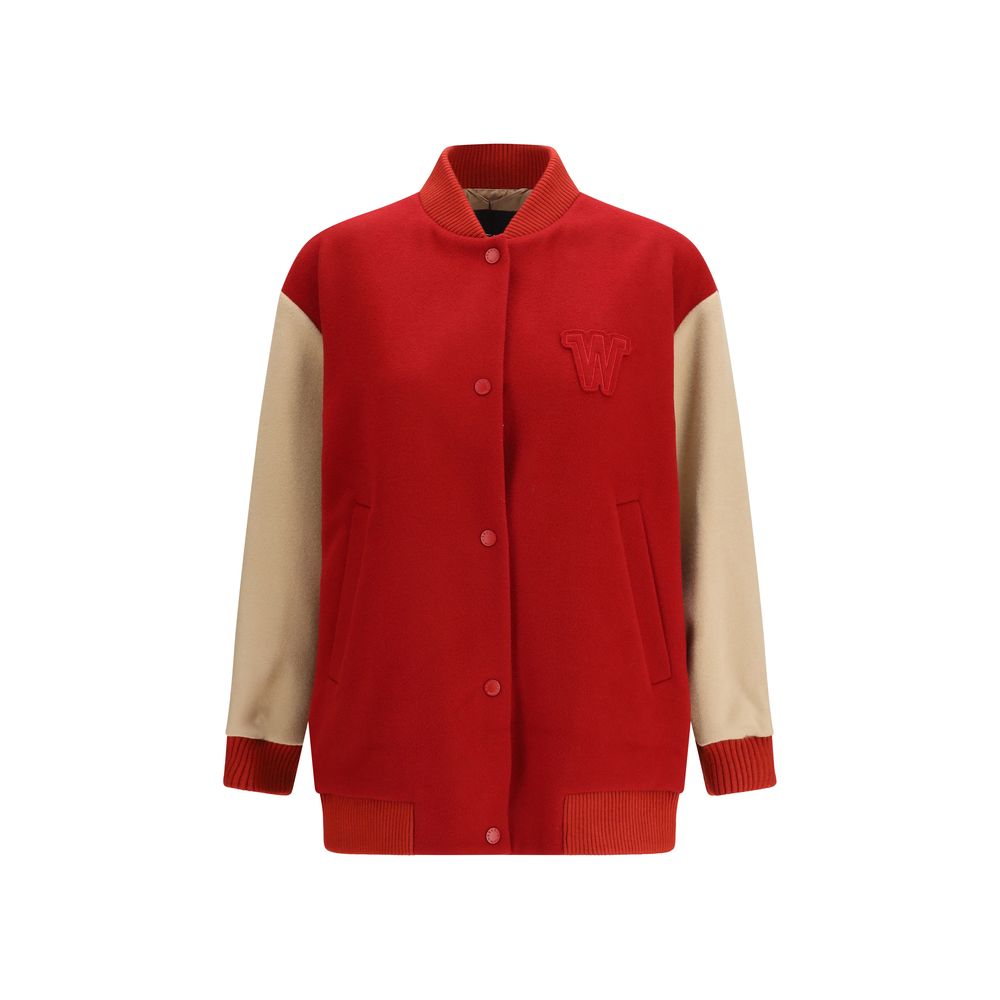 Max Mara Multicolor Wool Oves Aries Women's Bomber