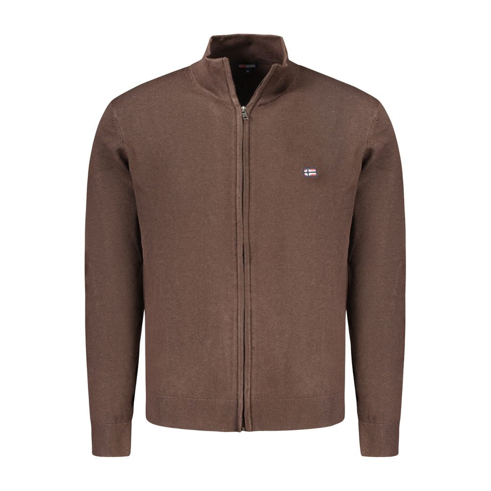 Norway 1963 Brown Polyamide Men Men's Cardigan