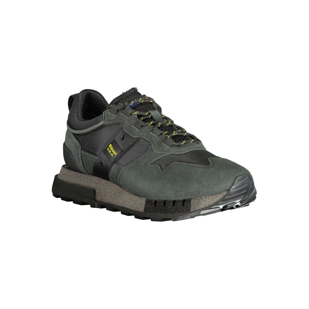 Blauer Black Polyethylene Men Men's Sneaker